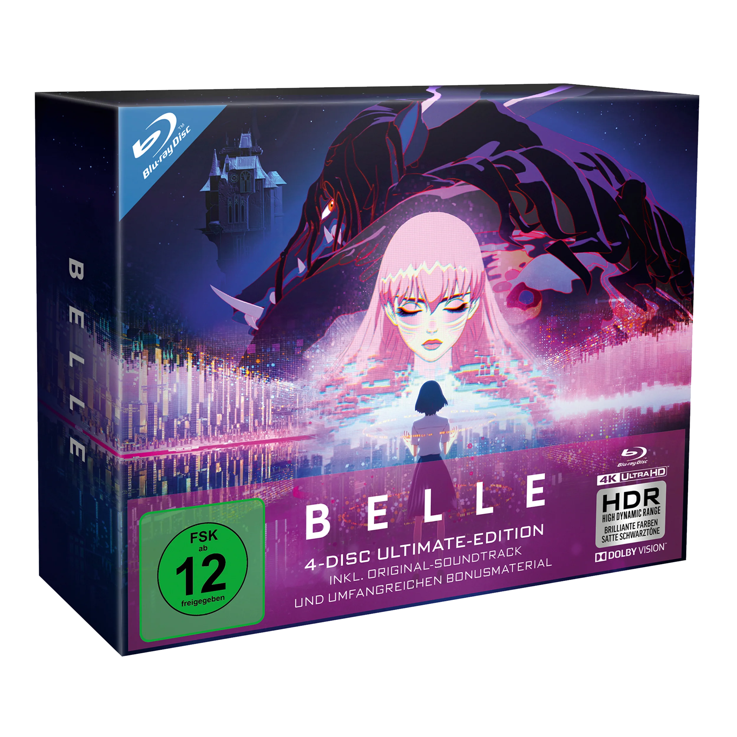 Belle - Ultimate U-Edition - 4K-UHD  & Blu-ray & Soundtrack (Blu-ray)