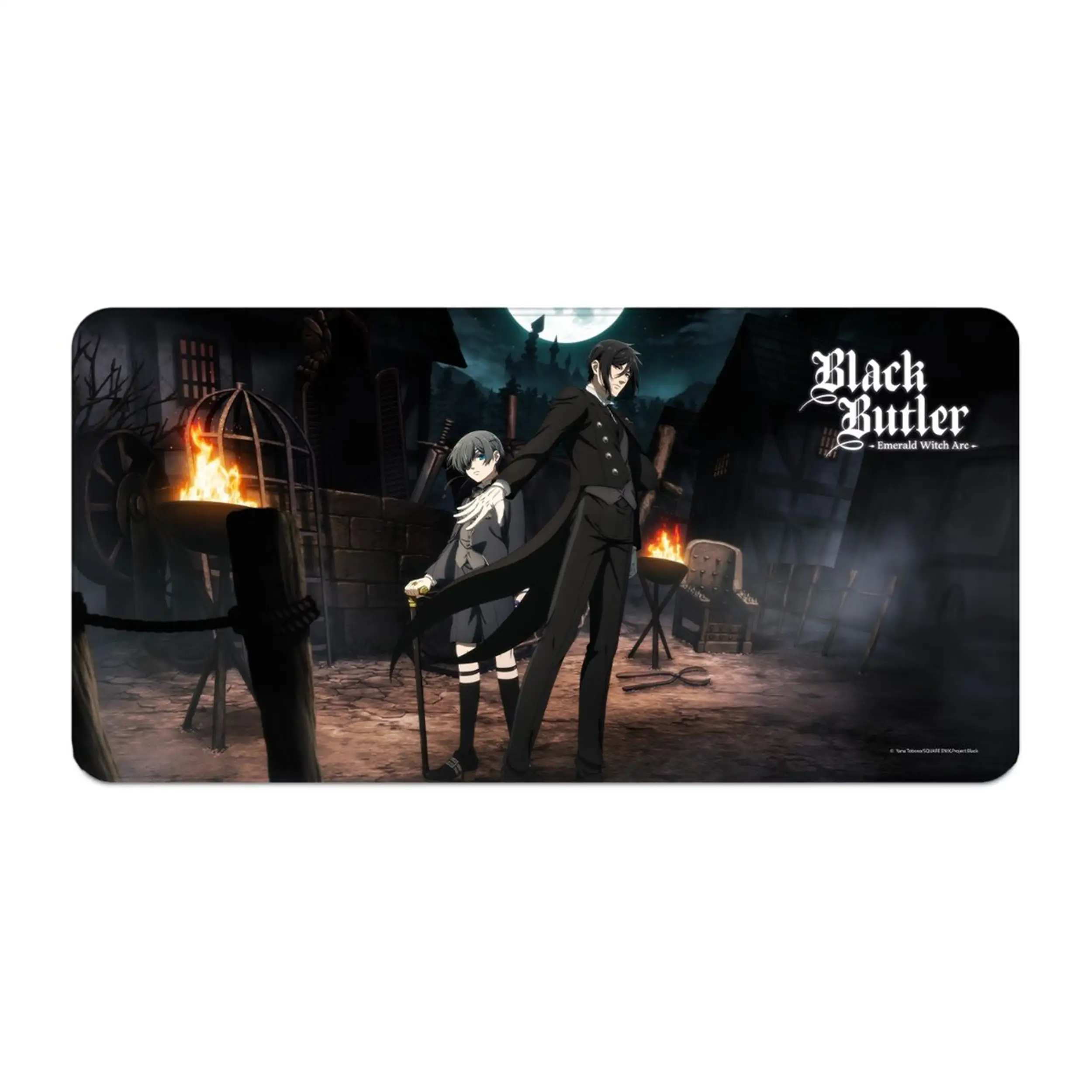 Black Butler: Emerald Witch Arc - XXL Mousepad (80x40cm) - Sebastian & Ciel