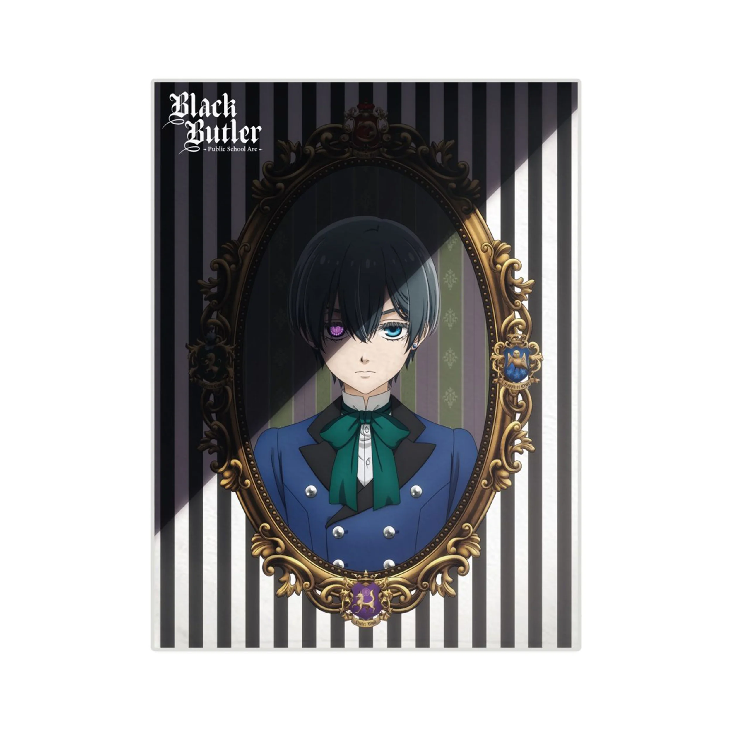 Black Butler: Public School Arc - Decke - Ciel (160x120cm)
