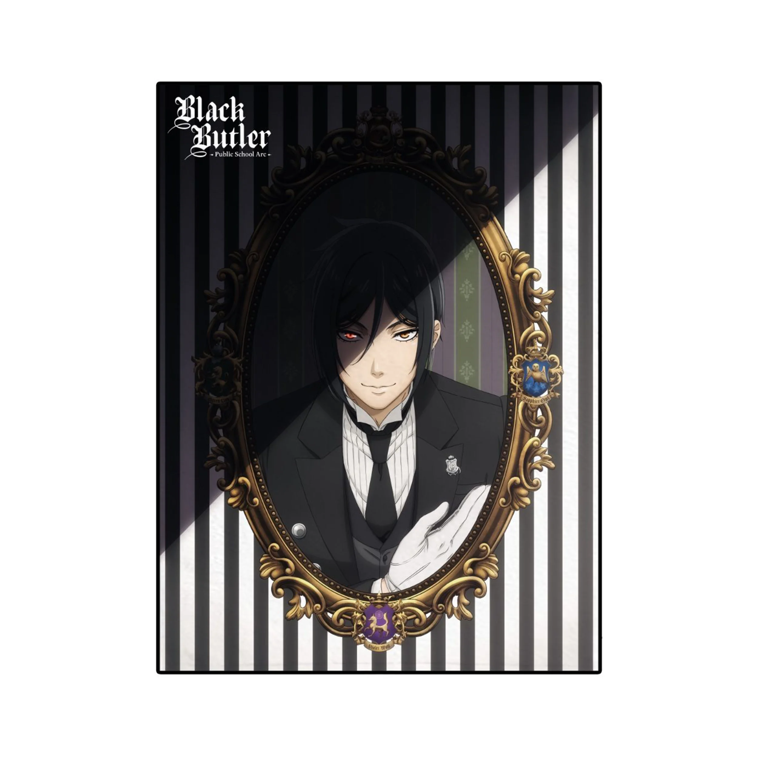 Black Butler: Public School Arc - Decke - Sebastian (160x120cm)