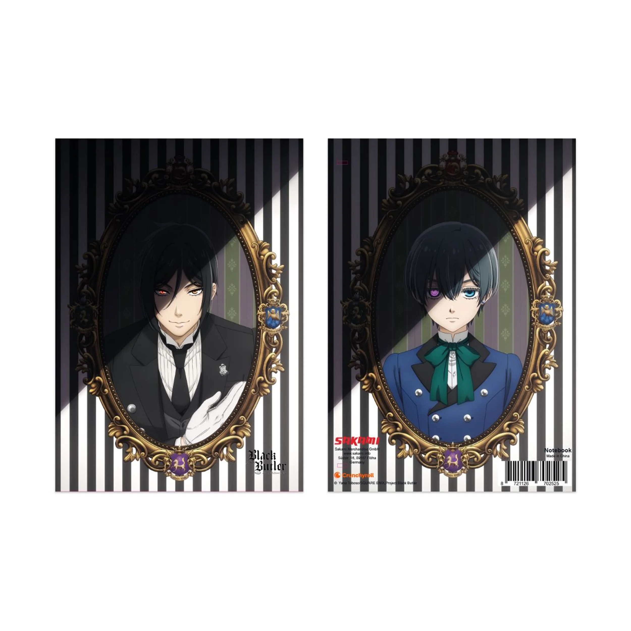 Black Butler - Public School Arc - Notizbuch (DIN A5)