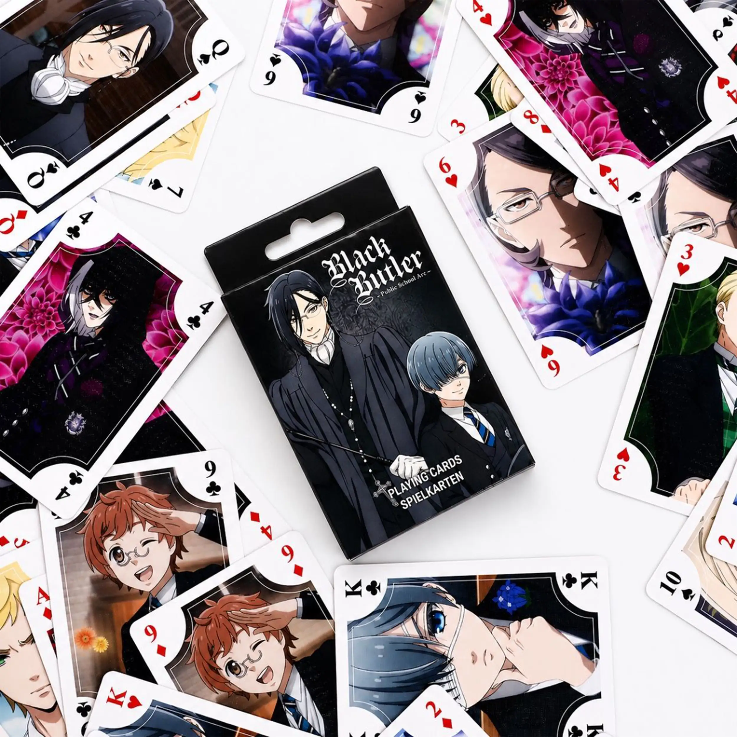 Black Butler - Public School Arc - Spielkarten
