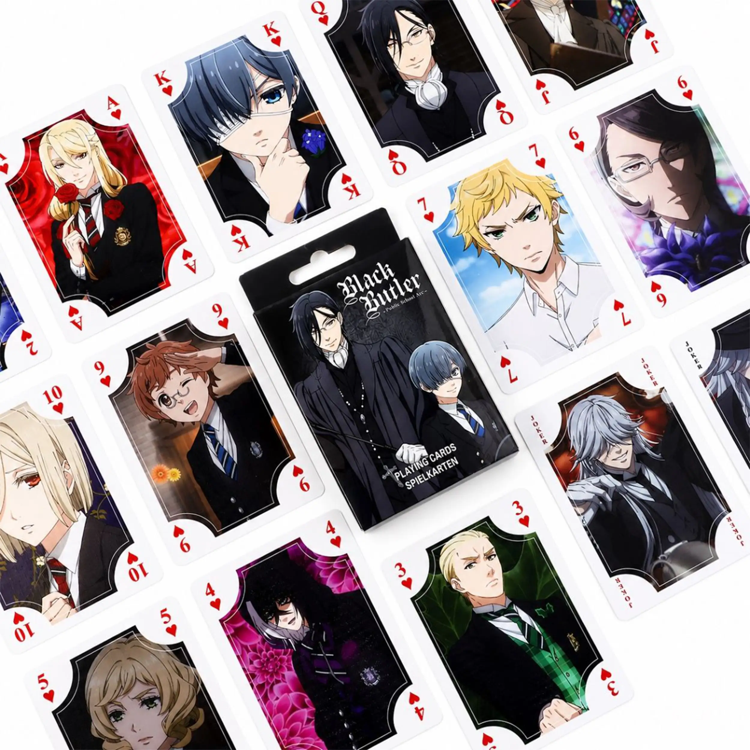 Black Butler - Public School Arc - Spielkarten