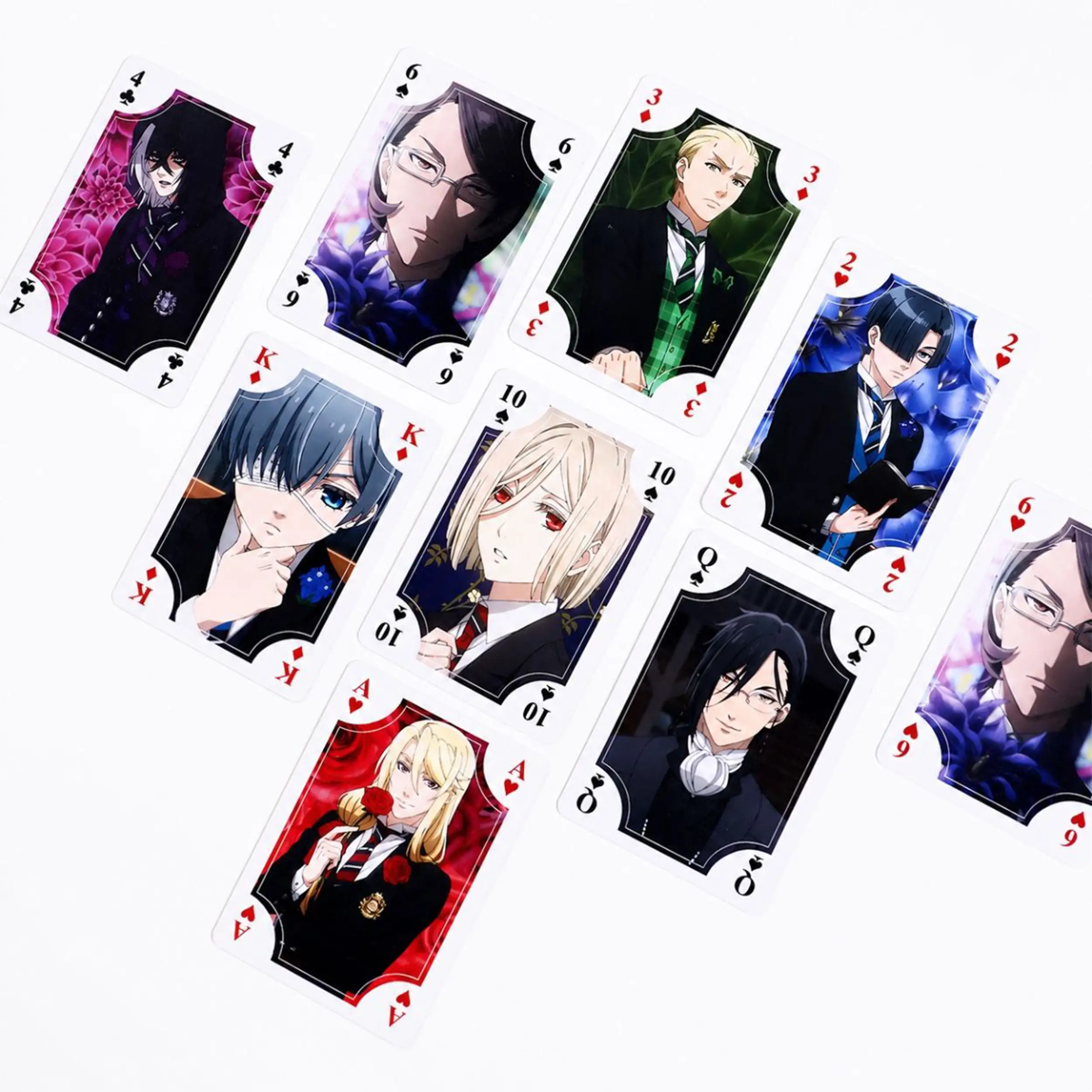 Black Butler - Public School Arc - Spielkarten