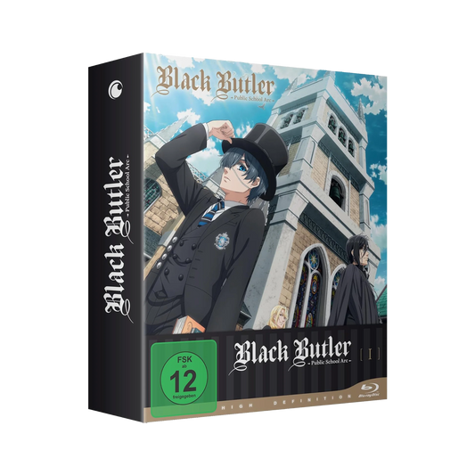 Black Butler: Public School Arc - Staffel 4 - Vol. 1 mit Sammelschuber (Blu-ray)