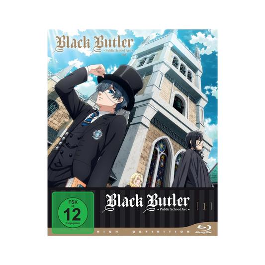 Black Butler: Public School Arc - Staffel 4 - Vol. 1 mit Sammelschuber (Blu-ray)