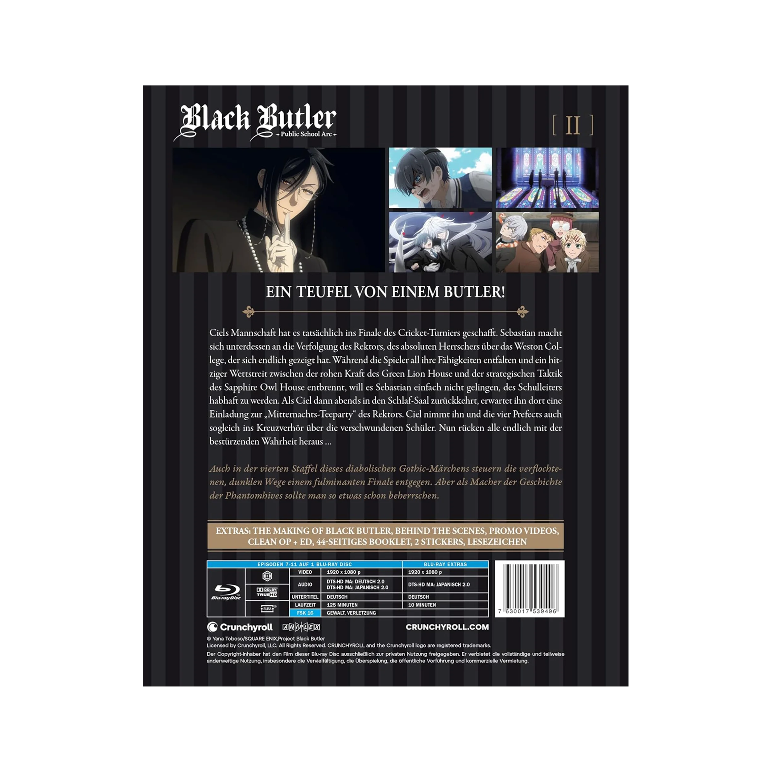 Black Butler: Public School Arc - Staffel 4 - Vol. 2 (Blu-ray)