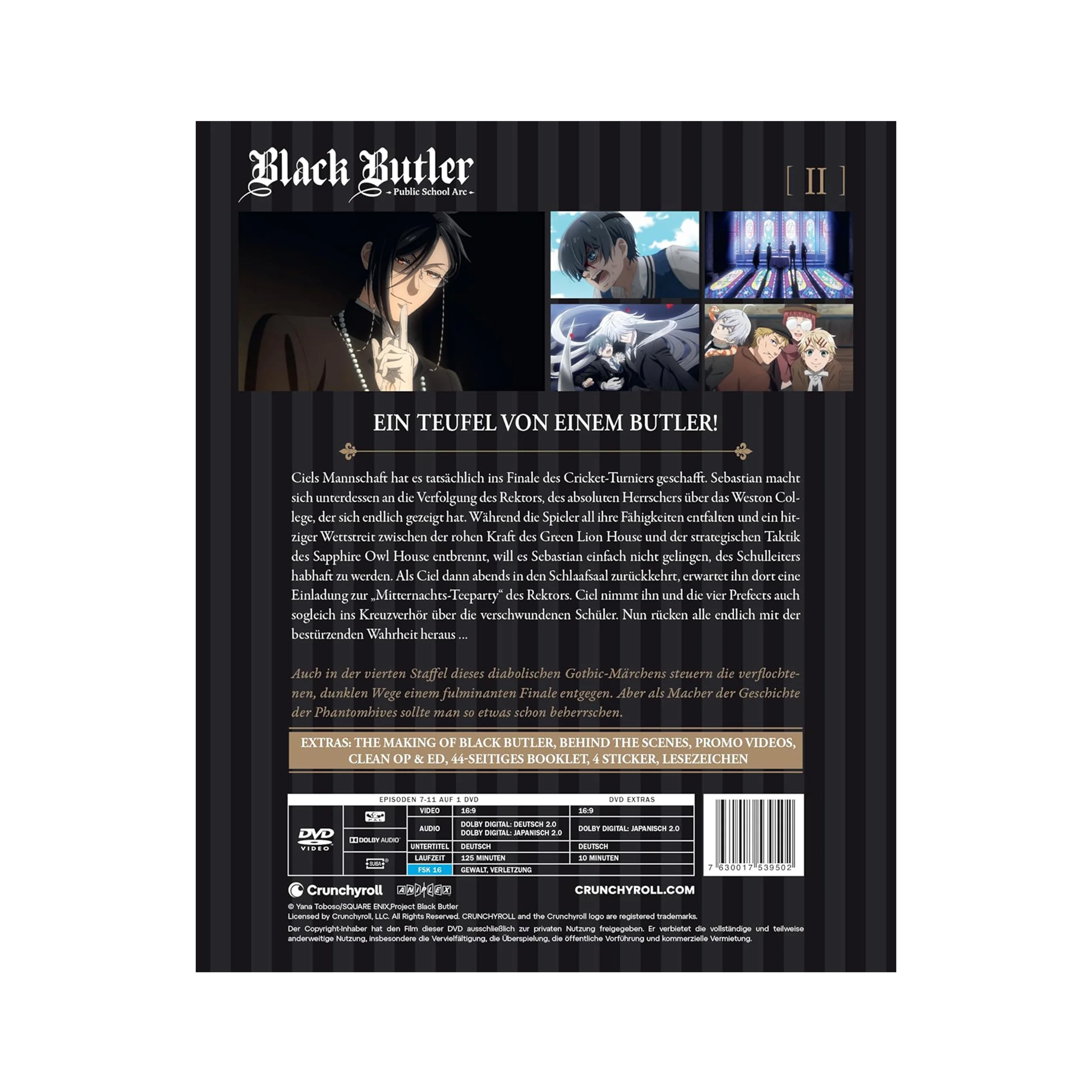 Black Butler: Public School Arc - Staffel 4 - Vol. 2 (DVD)