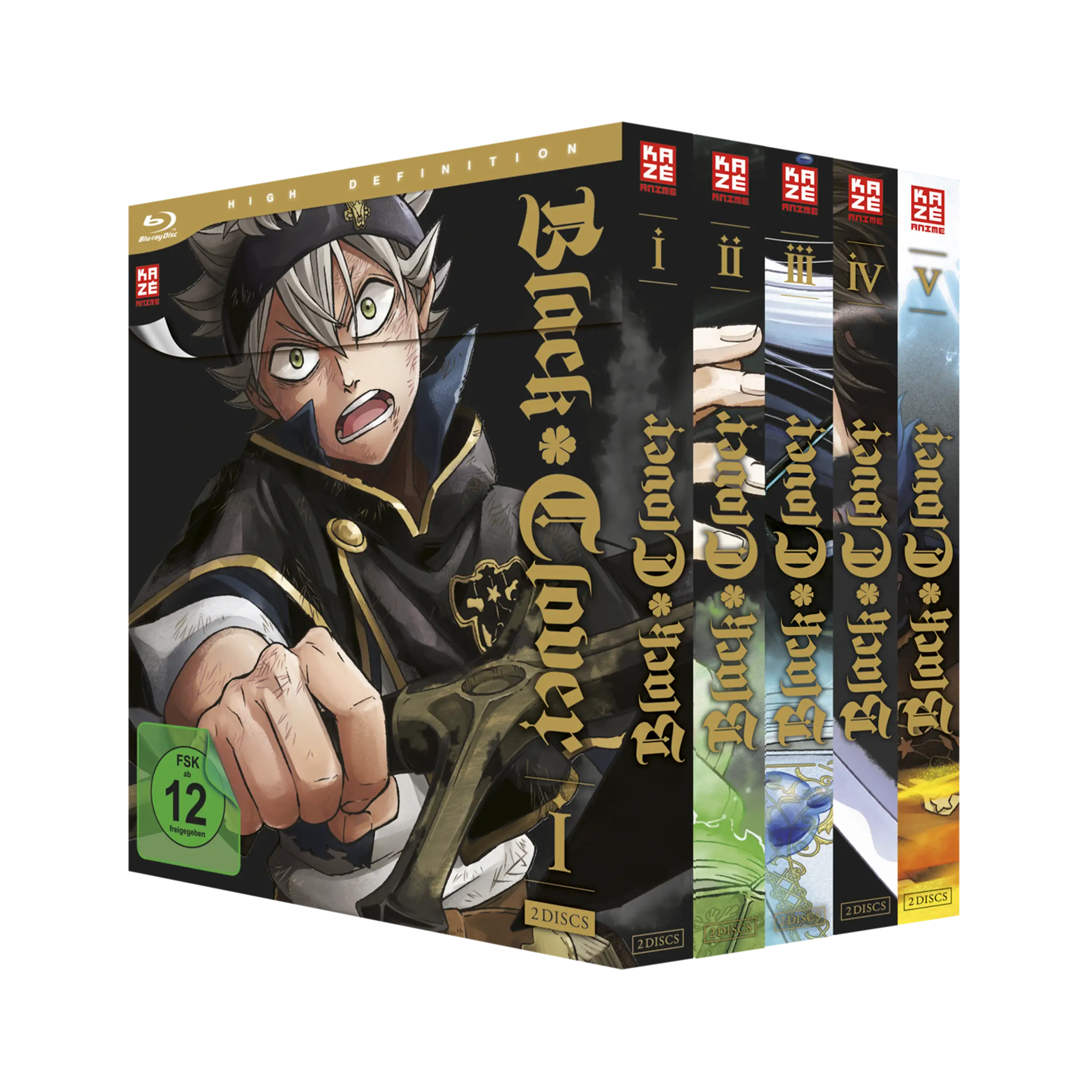 Black Clover - Staffel 1 - Gesamtausgabe (Blu-ray)