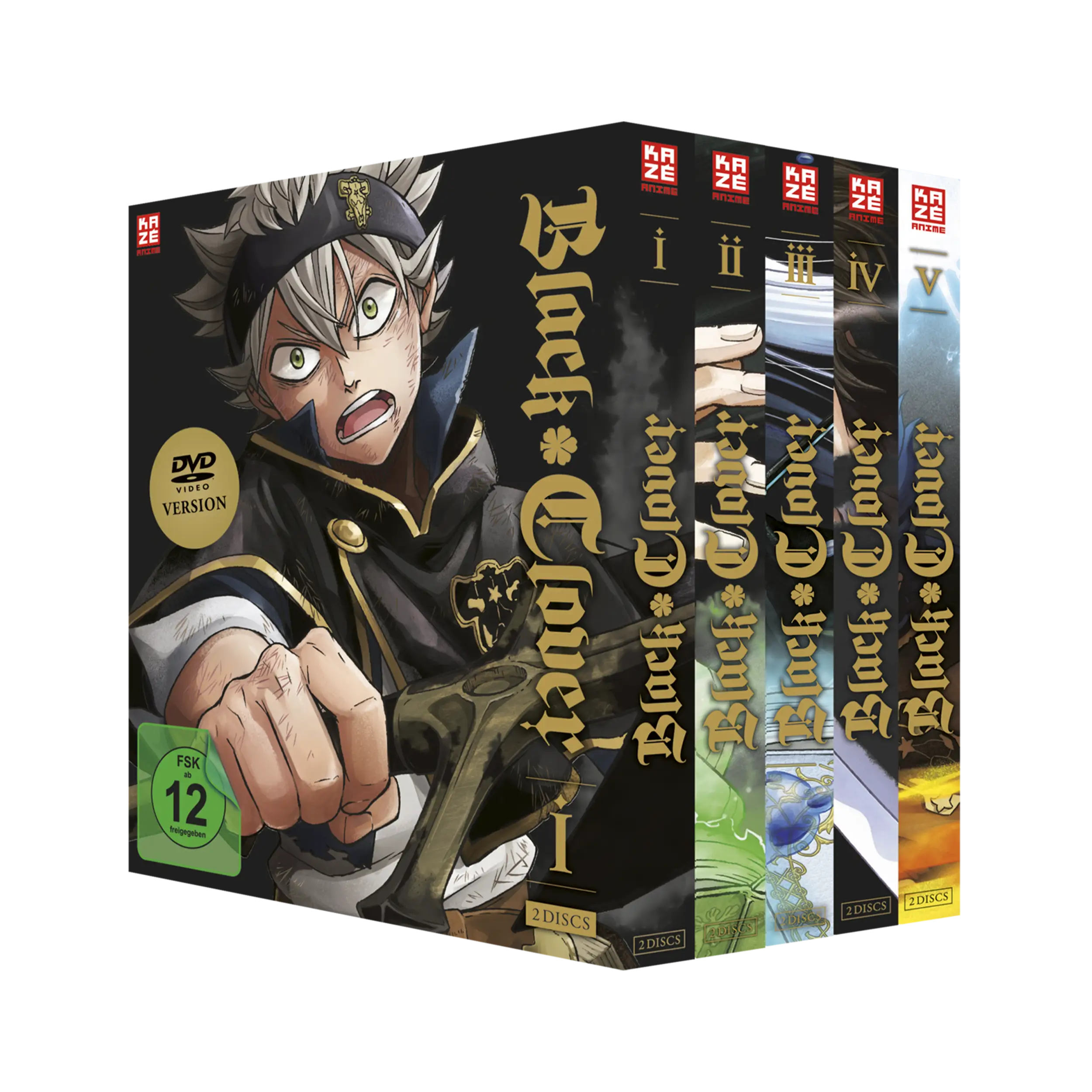 Black Clover - Staffel 1 - Gesamtausgabe (DVD)