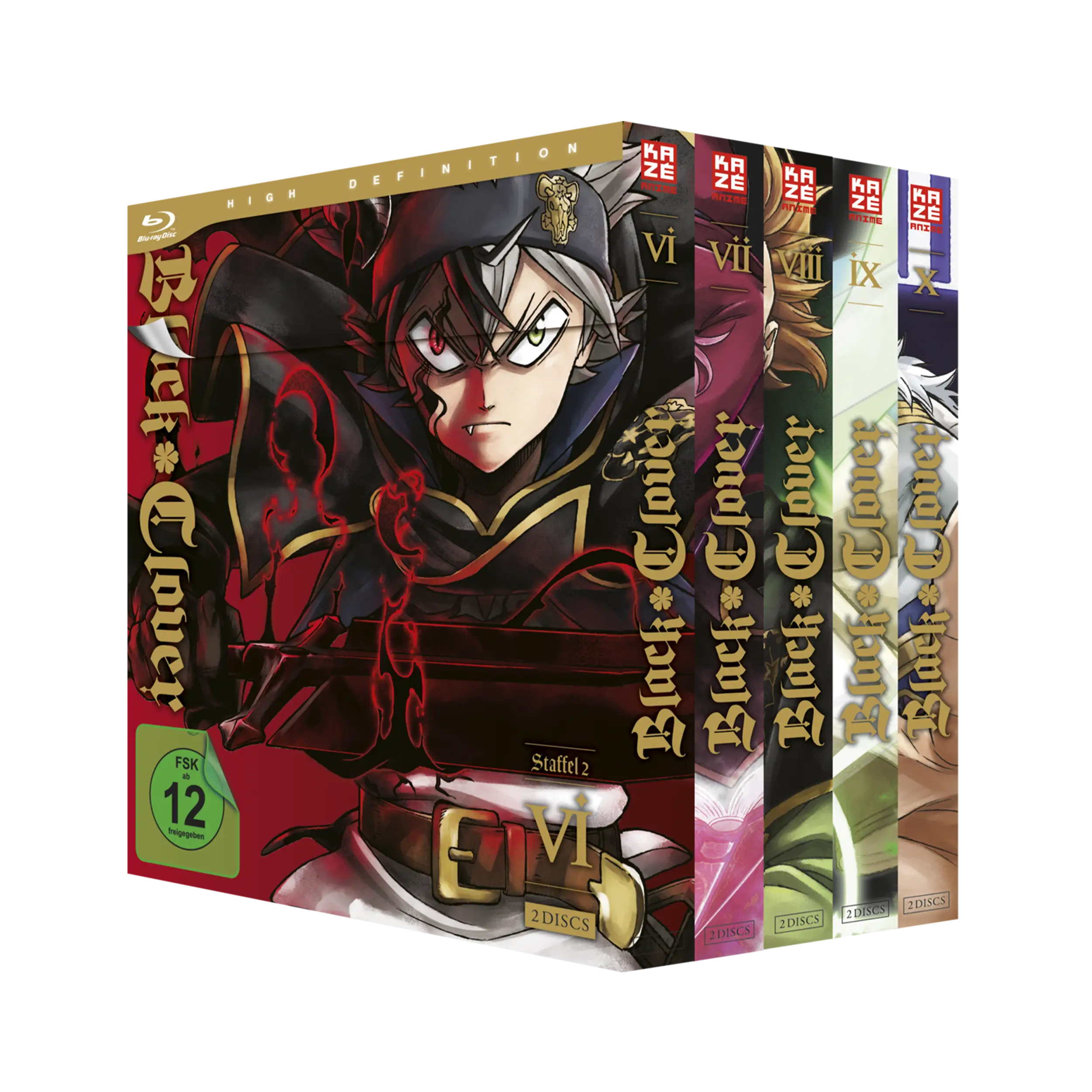 Black Clover - Staffel 2 - Gesamtausgabe (Blu-ray)