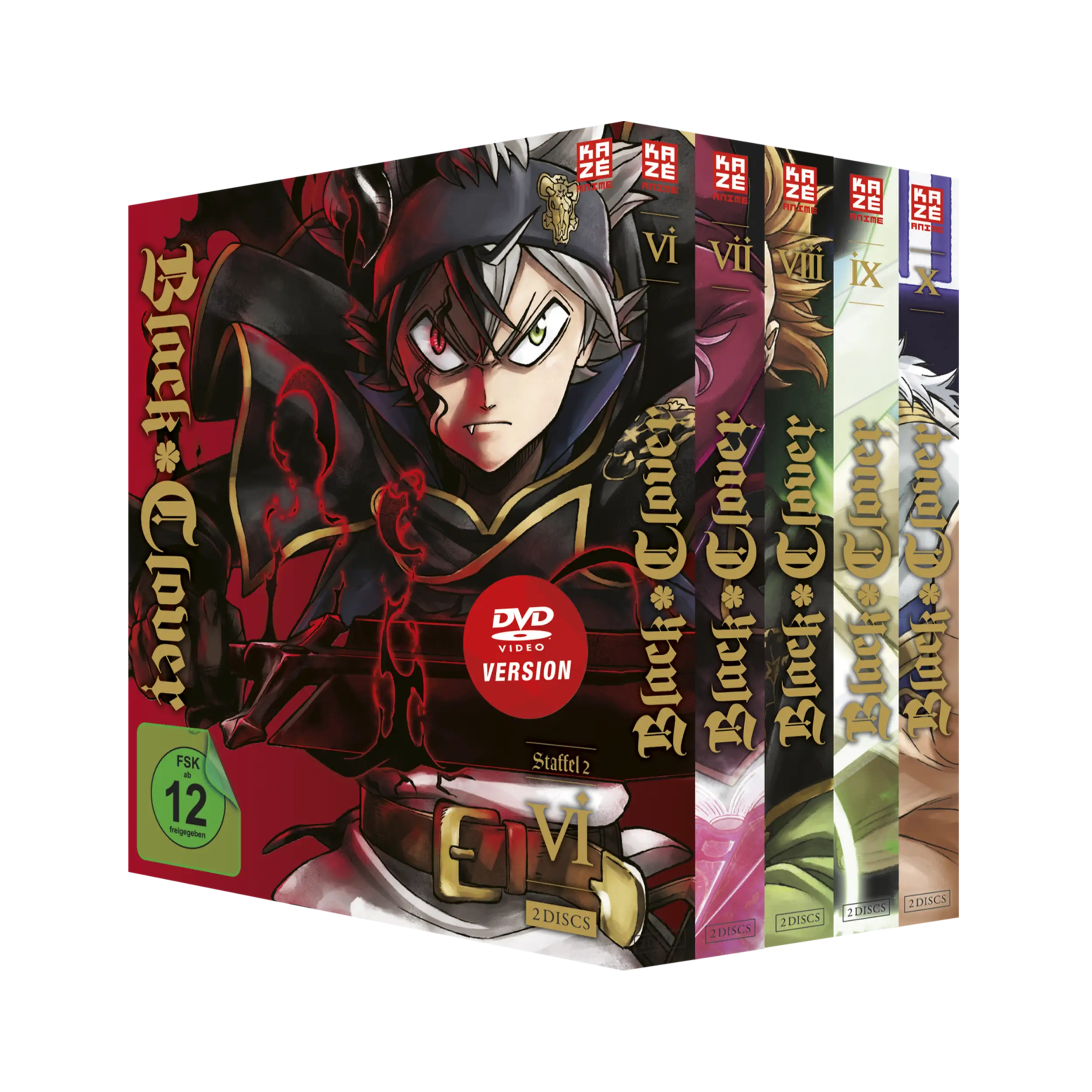 Black Clover - Staffel 2 - Gesamtausgabe (DVD)