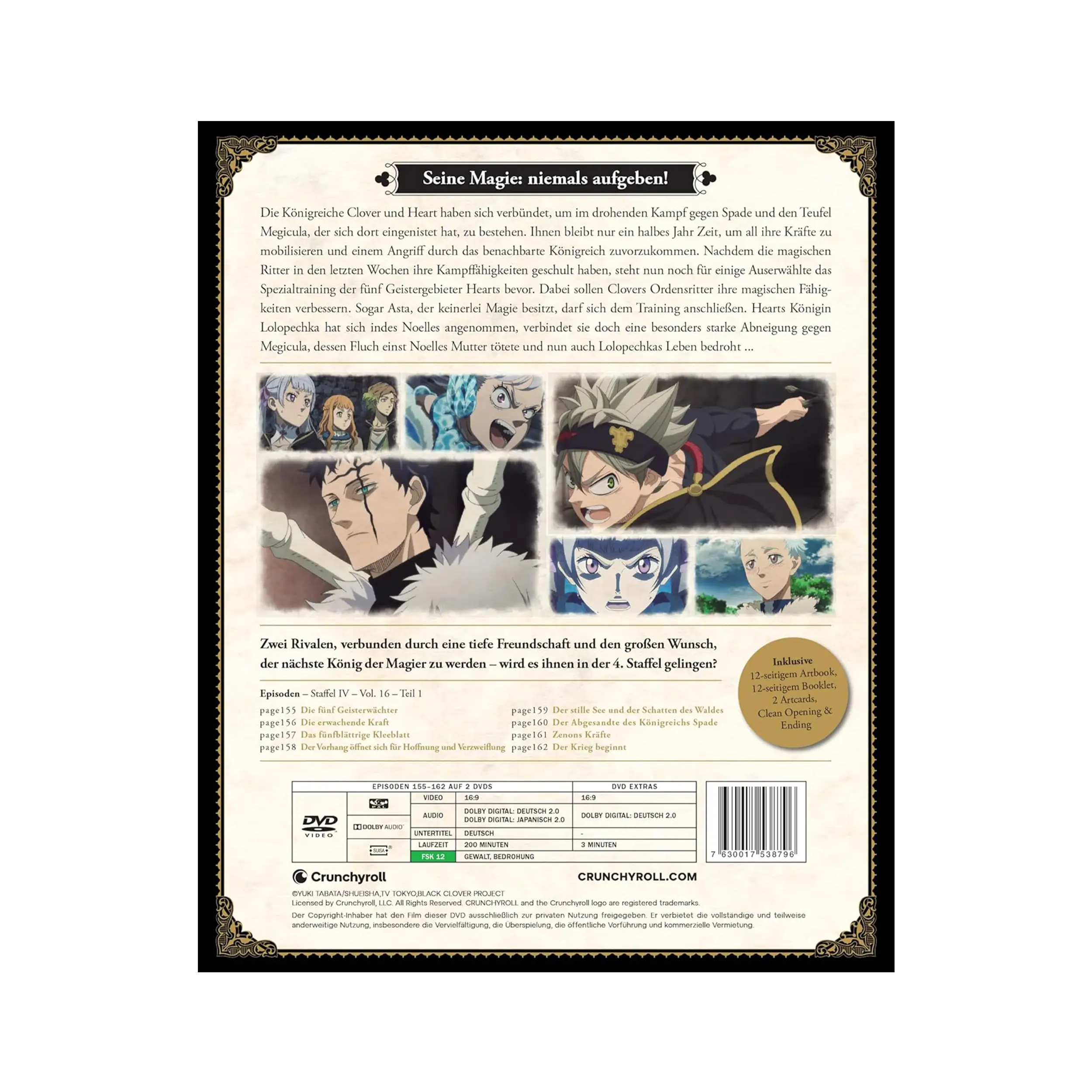 Black Clover - Staffel 4 - Box 1 (DVD)