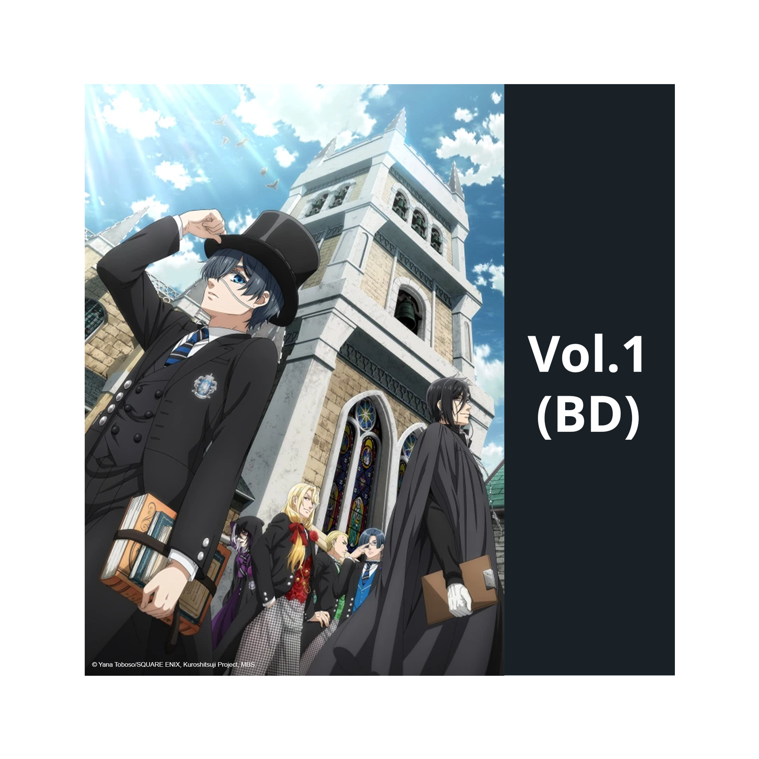 Black Butler: Public School Arc - Staffel 4 - Vol. 1 mit Sammelschuber (Blu-ray)