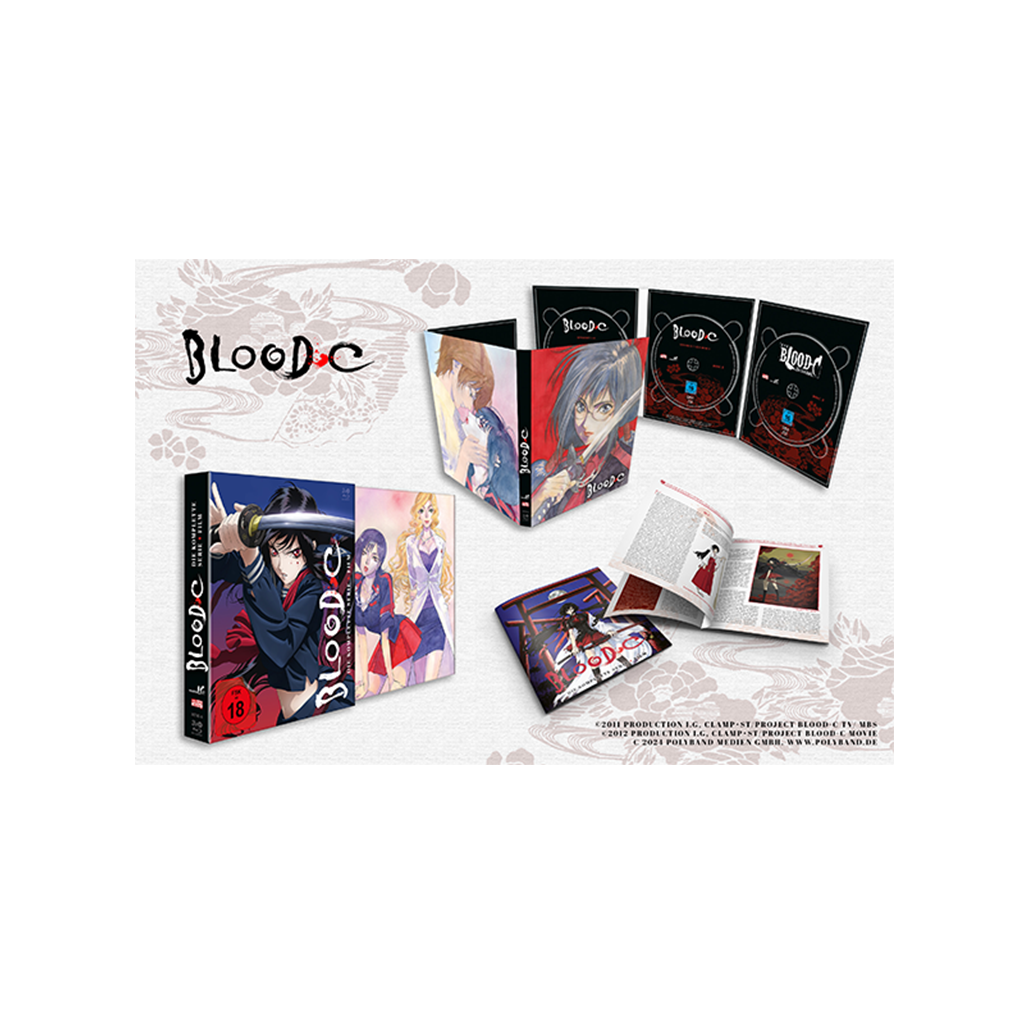 BLOOD-C - Die komplette Serie plus der Film: The Last Dark (Blu-ray)