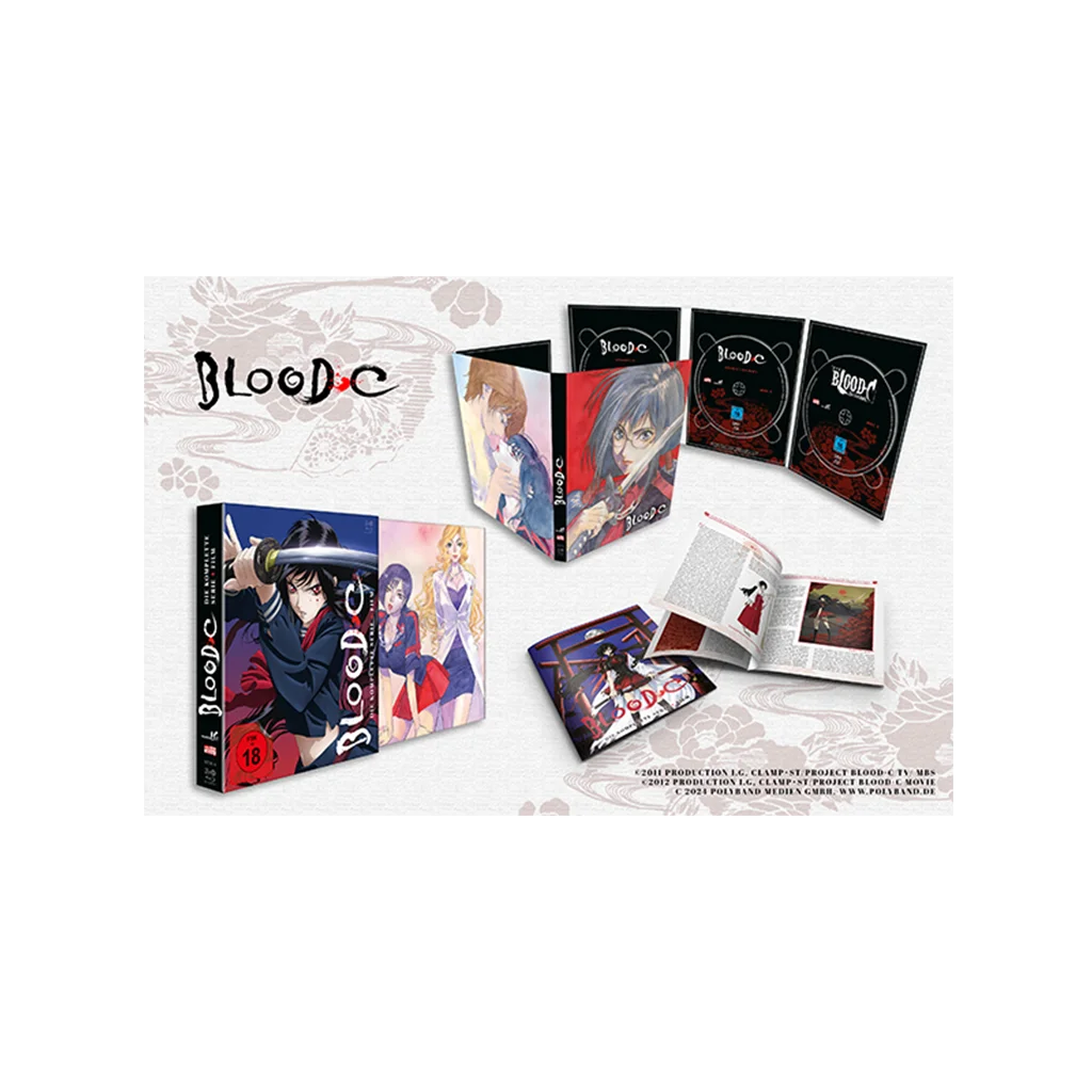 BLOOD-C - Die komplette Serie plus der Film: The Last Dark (Blu-ray)