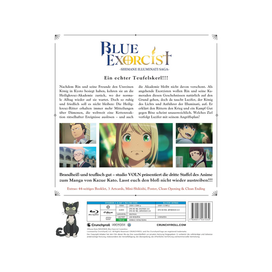 Blue Exorcist: Shimane Illuminati Saga - Staffel 3 - Vol. 1 mit Sammelschuber (Blu-ray)
