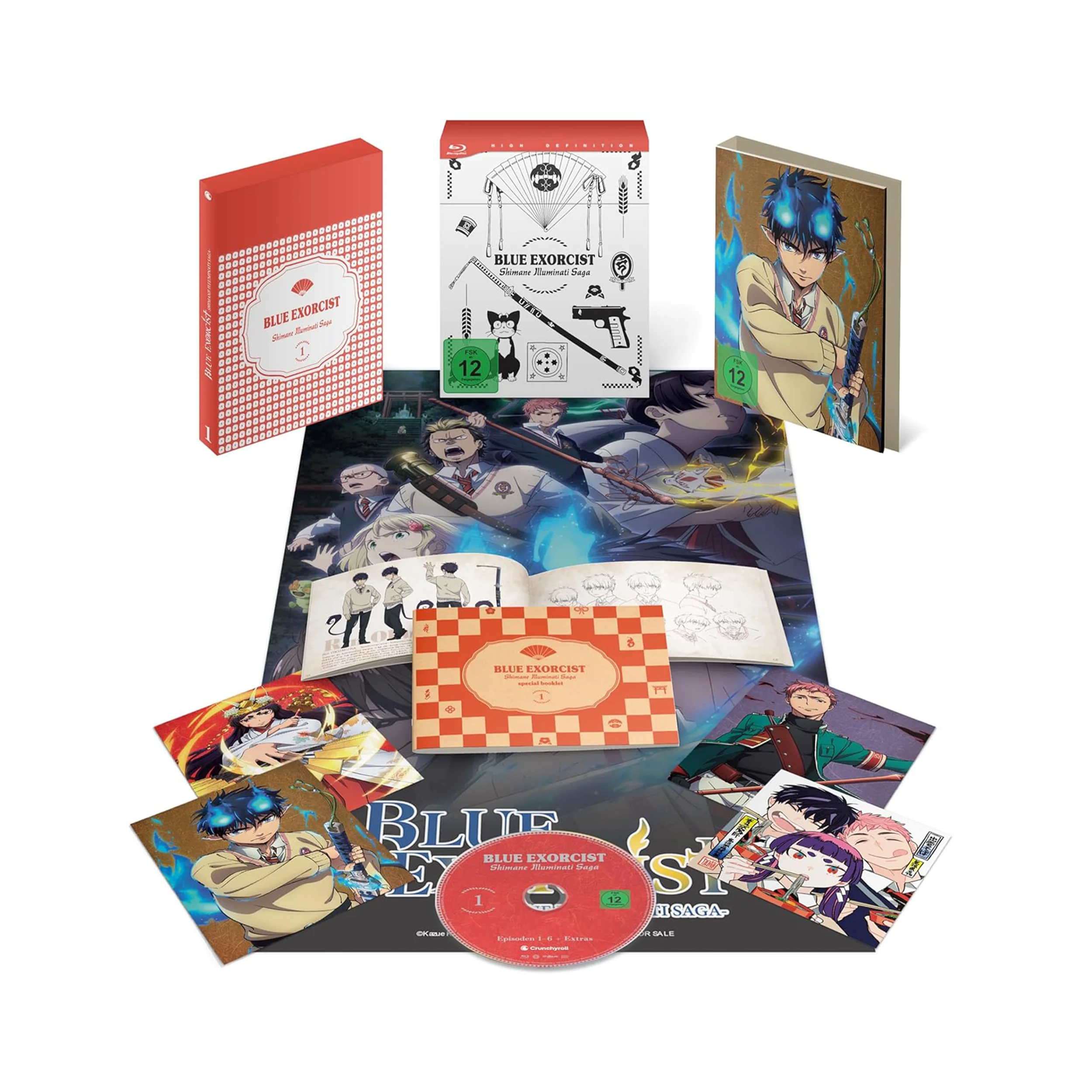 Blue Exorcist: Shimane Illuminati Saga - Staffel 3 - Vol. 1 mit Sammelschuber (Blu-ray)