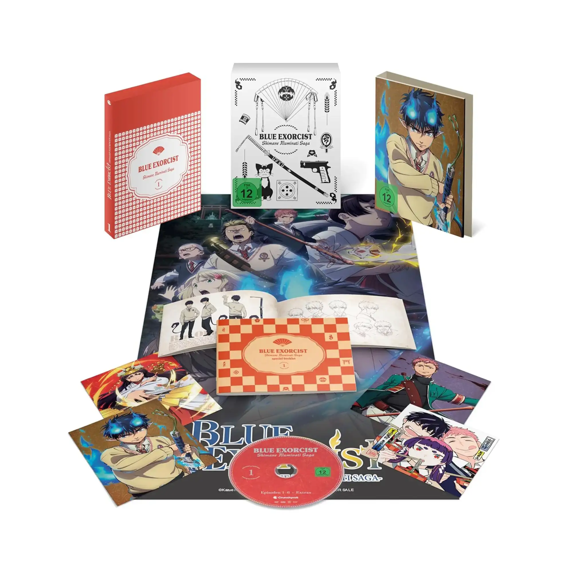 Blue Exorcist: Shimane Illuminati Saga - Staffel 3 - Vol. 1 mit Sammelschuber (DVD)