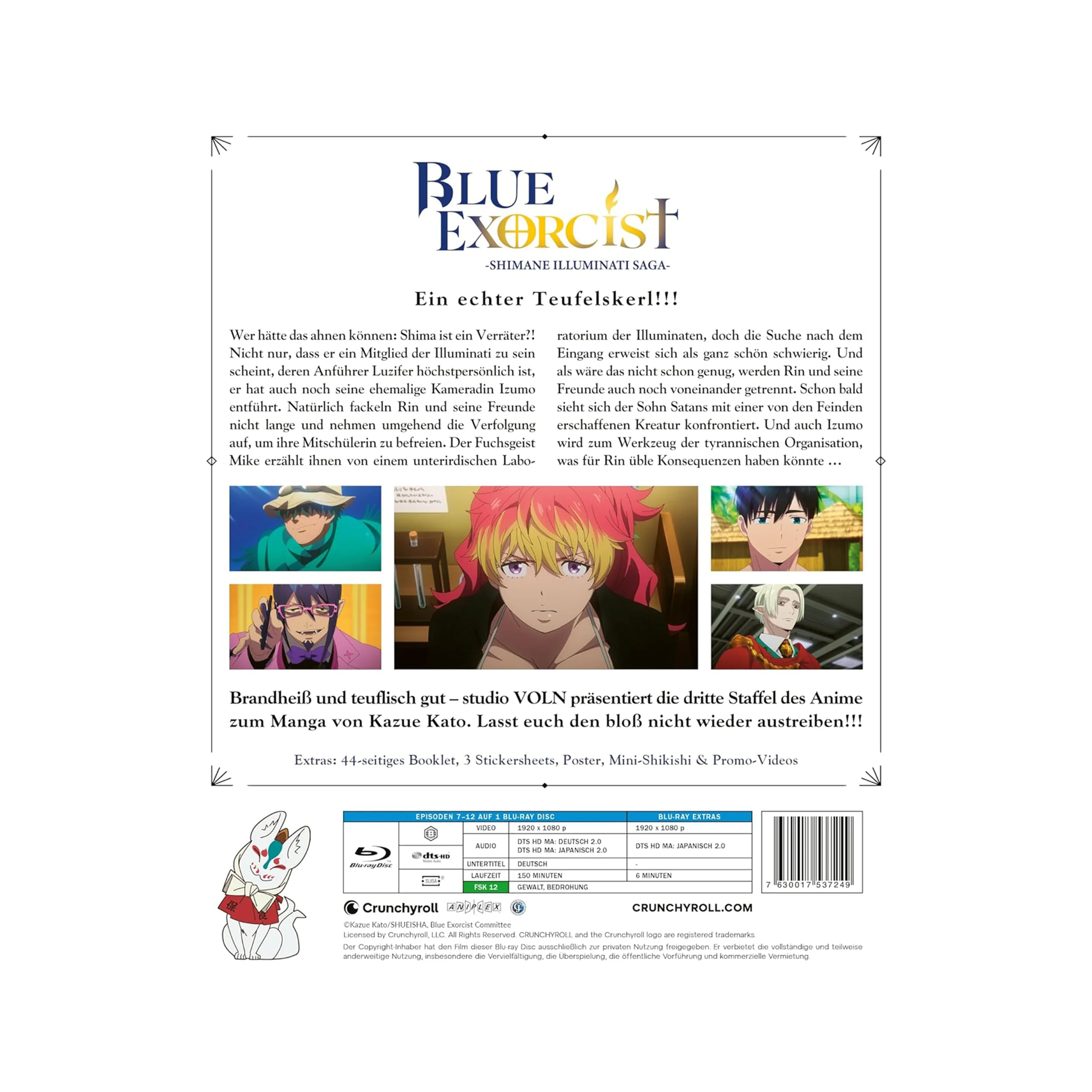 Blue Exorcist: Shimane Illuminati Saga - Staffel 3 - Vol. 2 (Blu-ray)