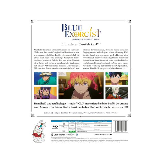 Blue Exorcist: Shimane Illuminati Saga - Staffel 3 - Vol. 2 (Blu-ray)