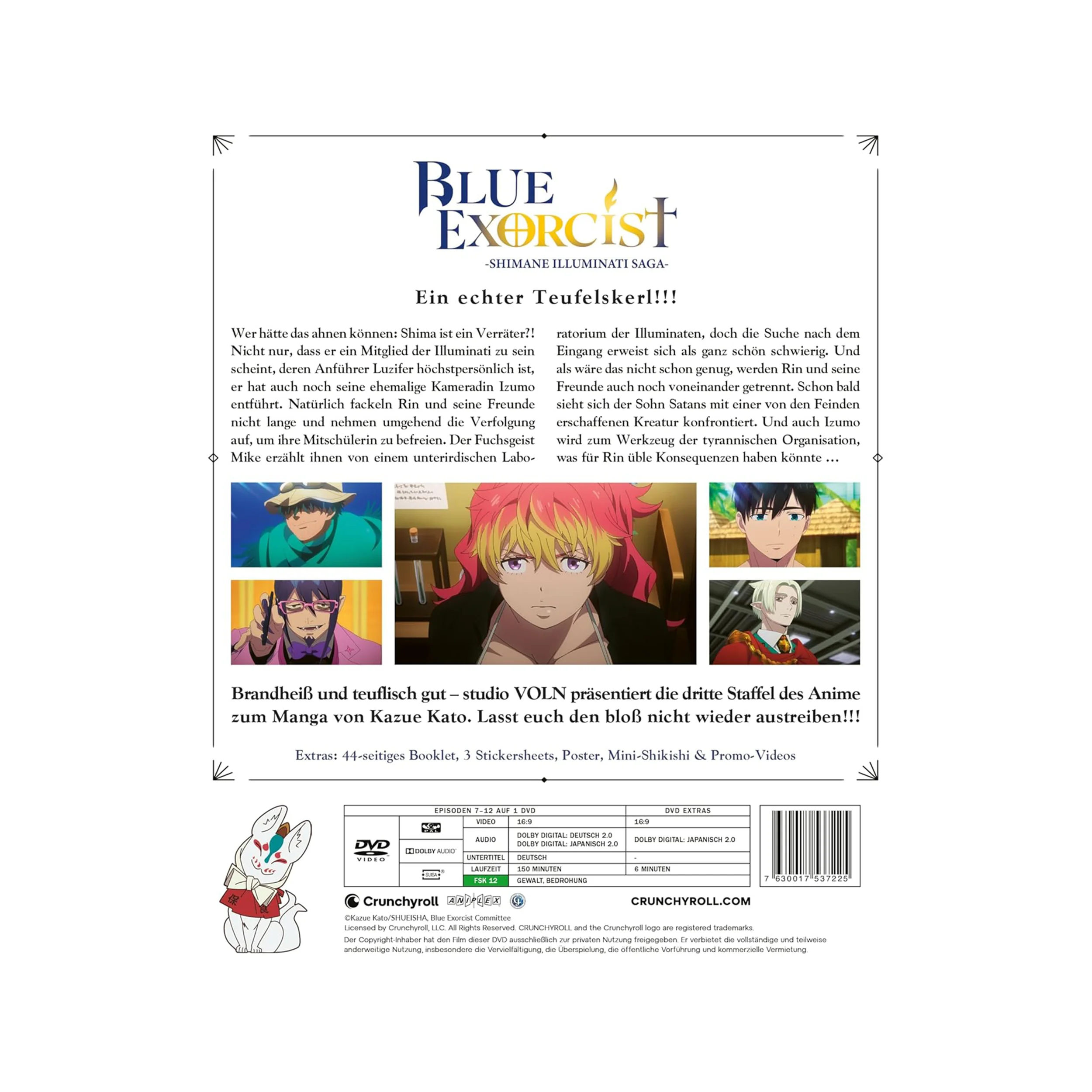 Blue Exorcist: Shimane Illuminati Saga - Staffel 3 - Vol. 2 (DVD)