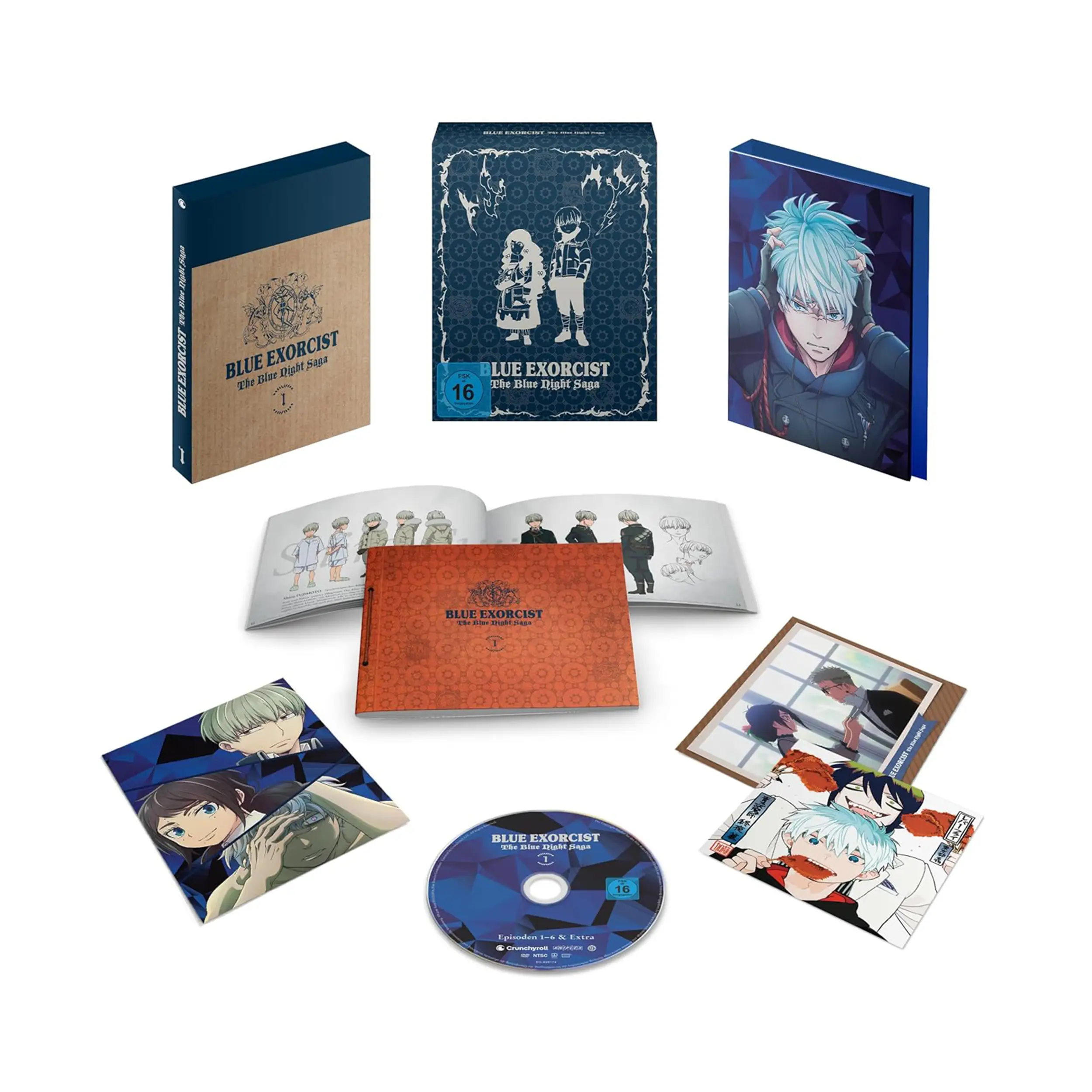 Blue Exorcist: The Blue Night Saga - Staffel 3 - Part 3 - Vol.1 - Limited Edition mit Sammelschuber (DVD)