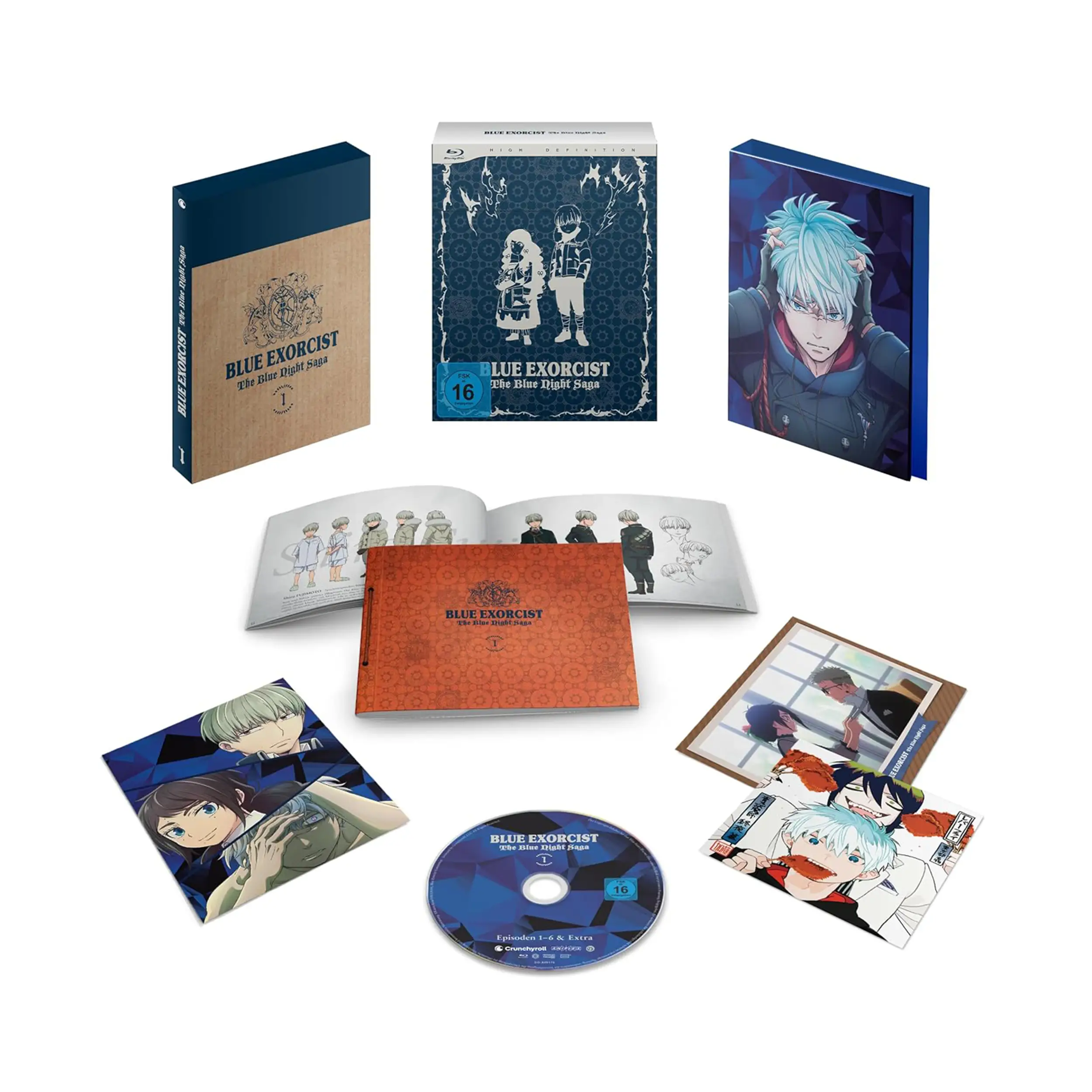 Blue Exorcist: The Blue Night Saga - Staffel 3 - Part 3 - Vol.1 - Limited Edition mit Sammelschuber (Blu-ray)