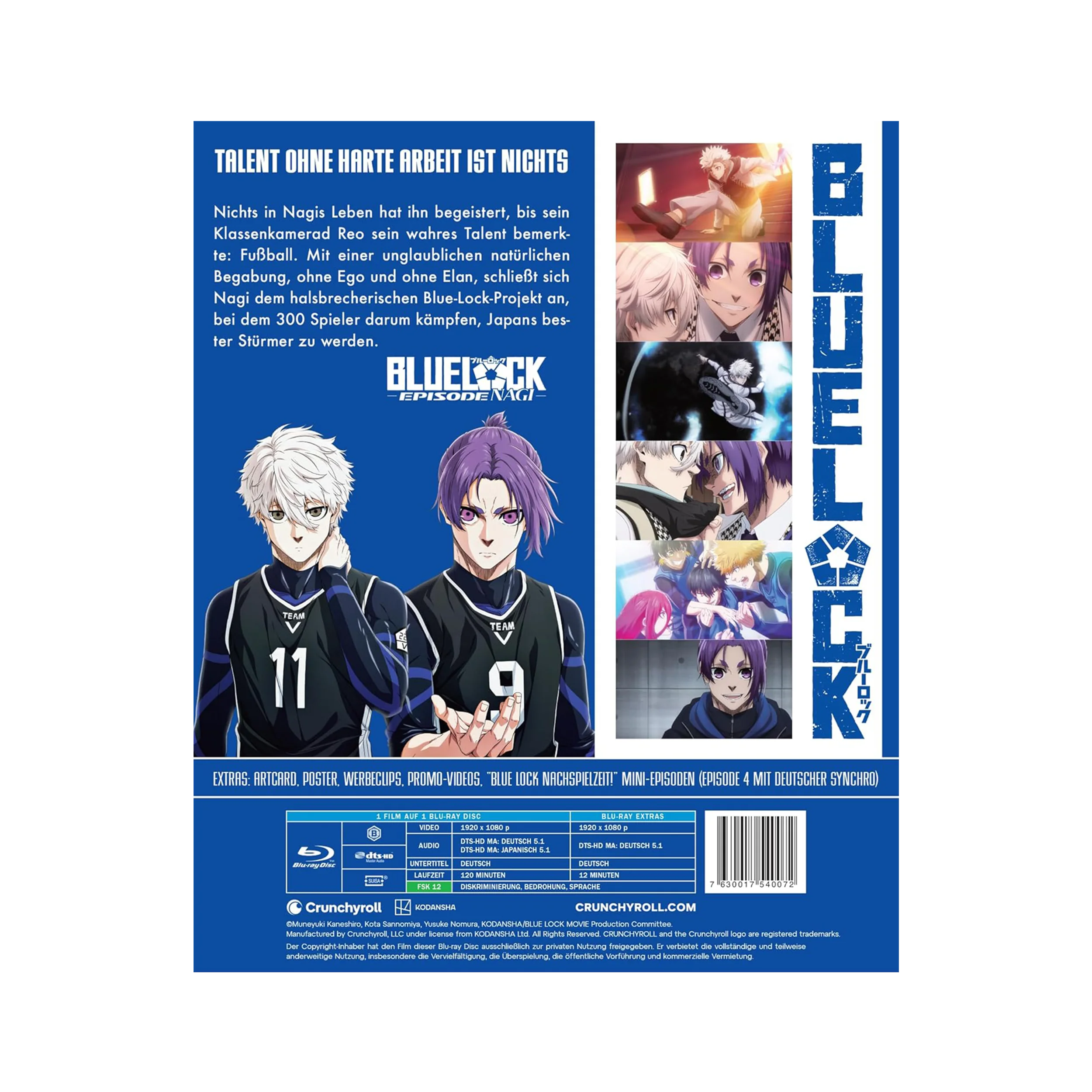 Blue Lock: Der Film - Episode Nagi - Limited Edition (Blu-ray)