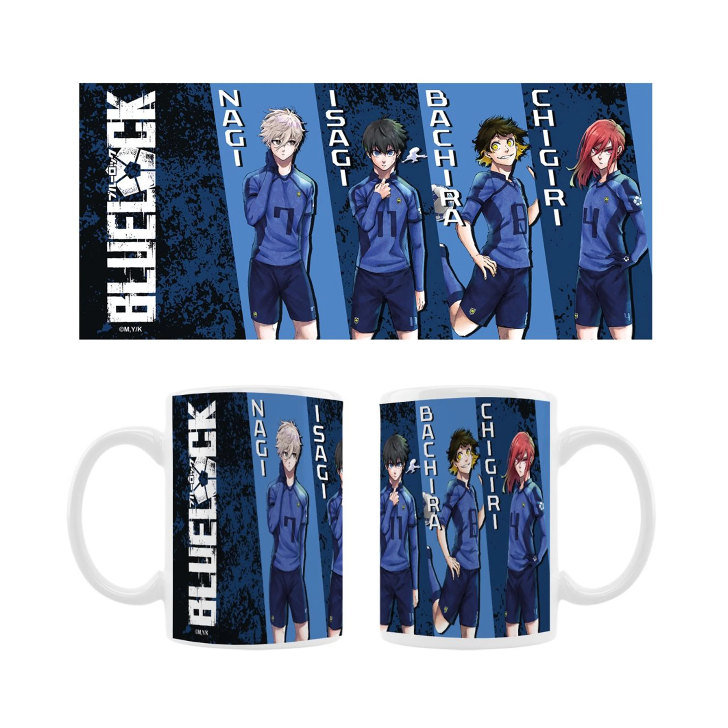 Blue Lock - Nagi Isagi Bachira & Chigiri - Tasse