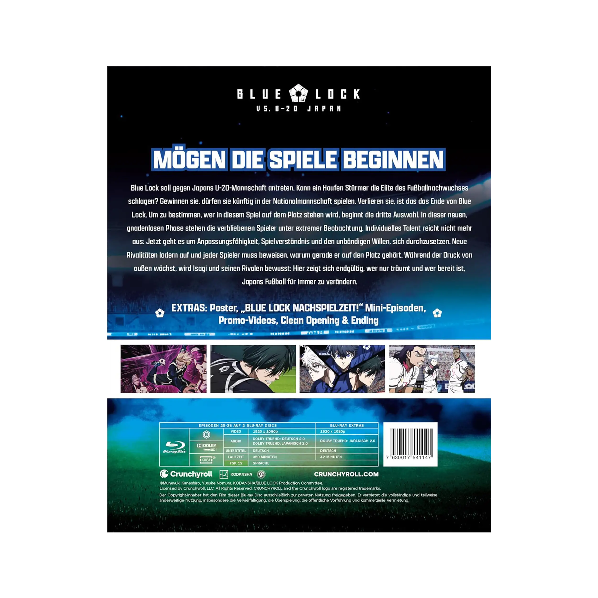 Blue Lock vs. U-20 Japan - Gesamtausgabe (Blu-ray)