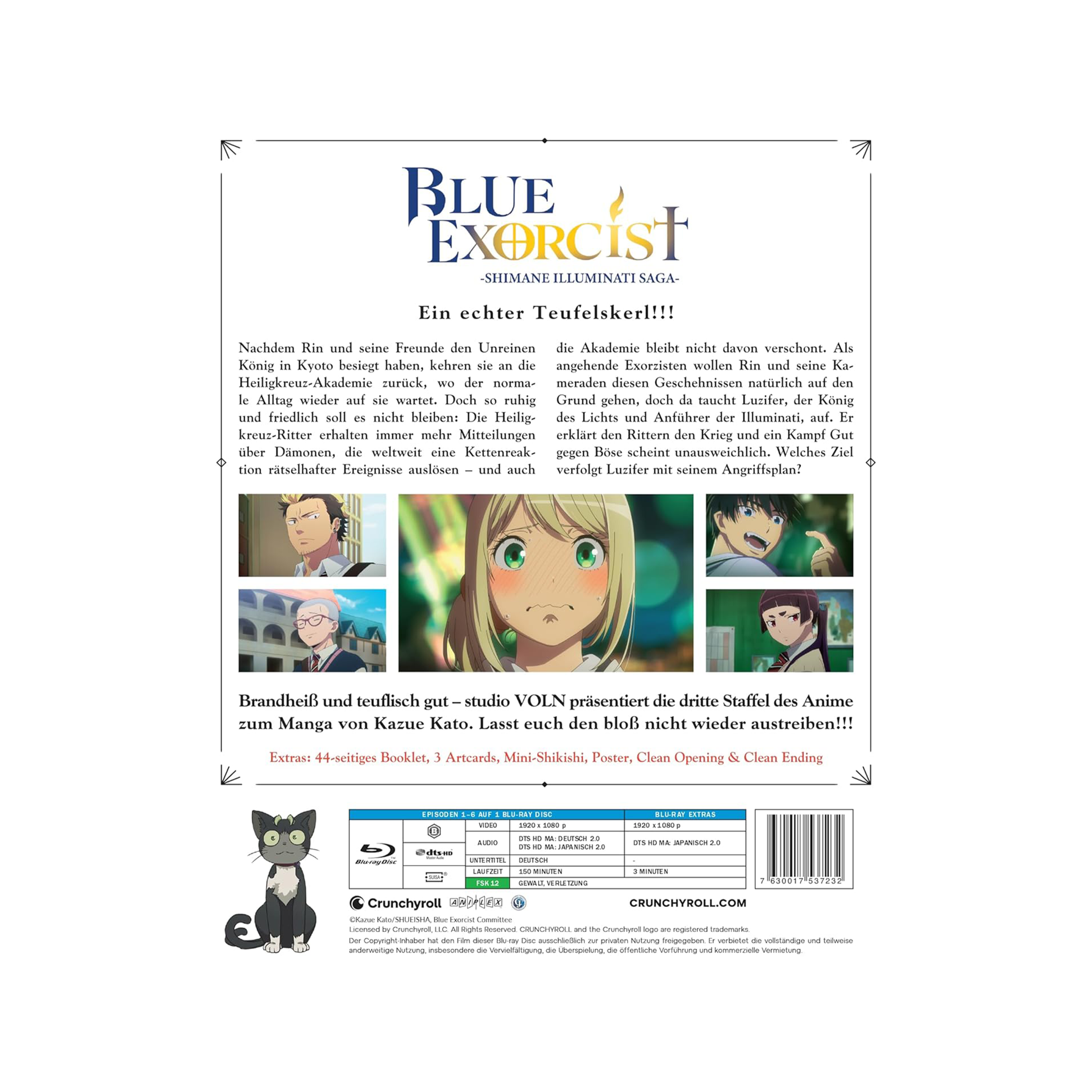 Blue Exorcist: Shimane Illuminati Saga - Staffel 3 - Vol. 1 mit Sammelschuber (Blu-ray)