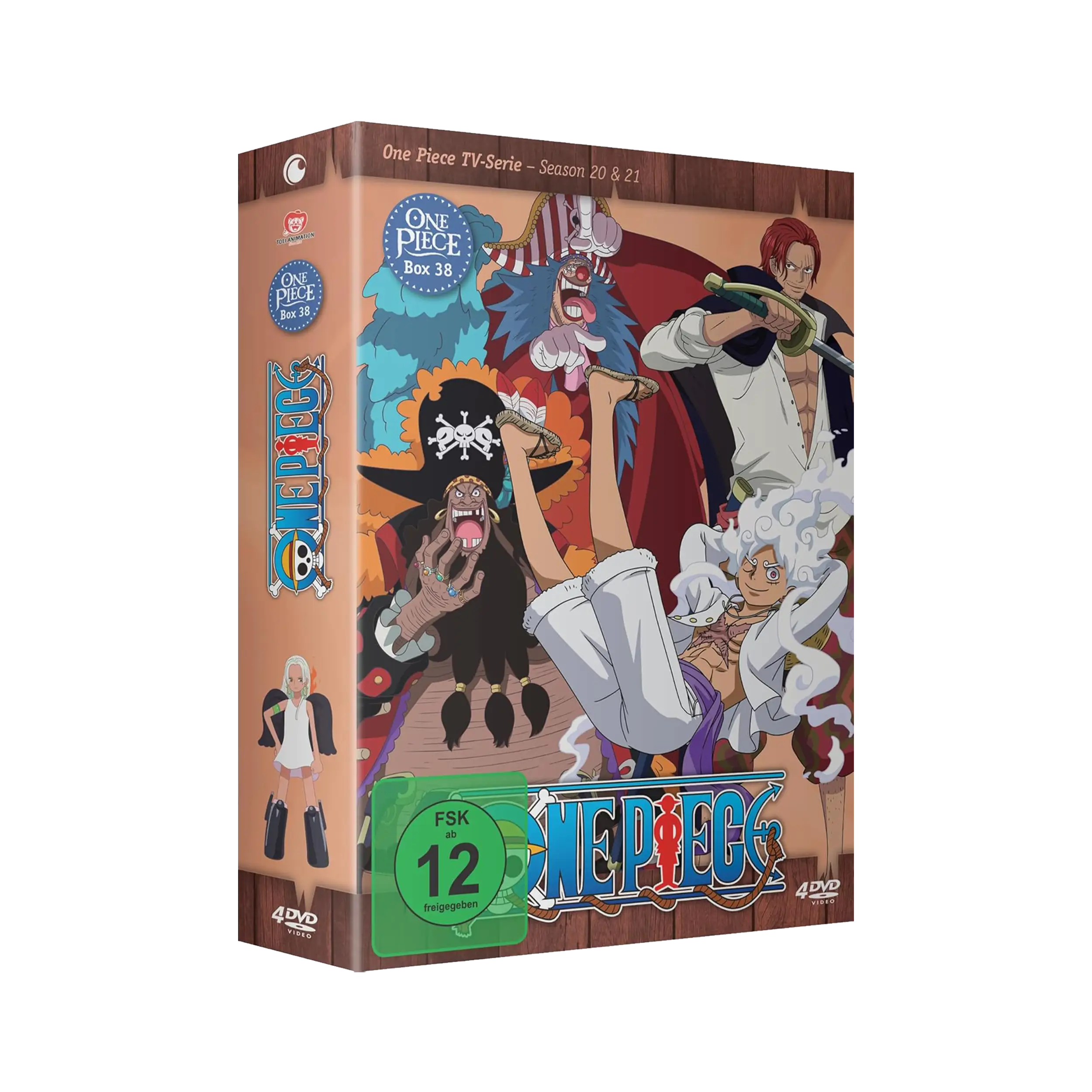 One Piece - TV-Serie - Box 38 (Episoden 1.076 - 1.100) (DVD)