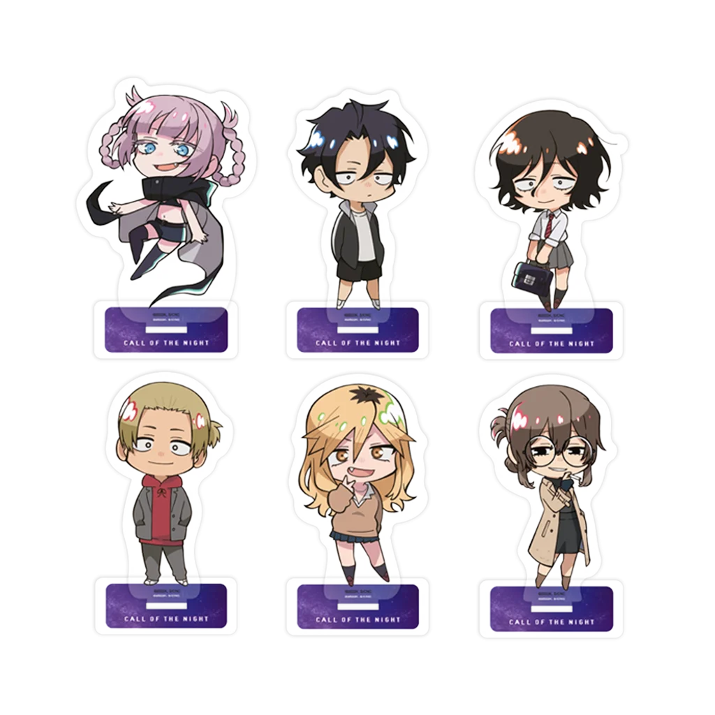 Call of the Night - Acrylaufsteller Chibi -Set