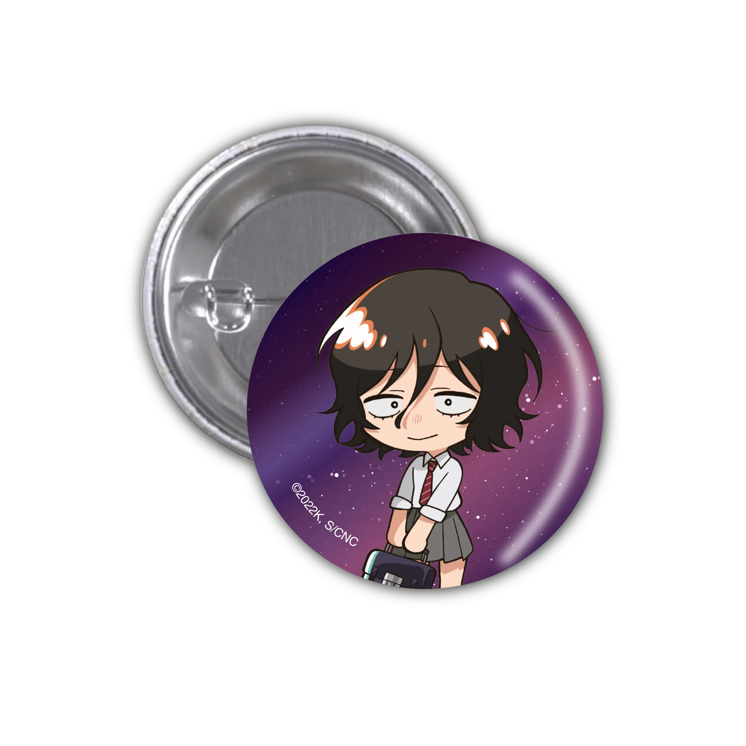 Call of the Night - Button - Chibi Akira (glow in the dark effect)