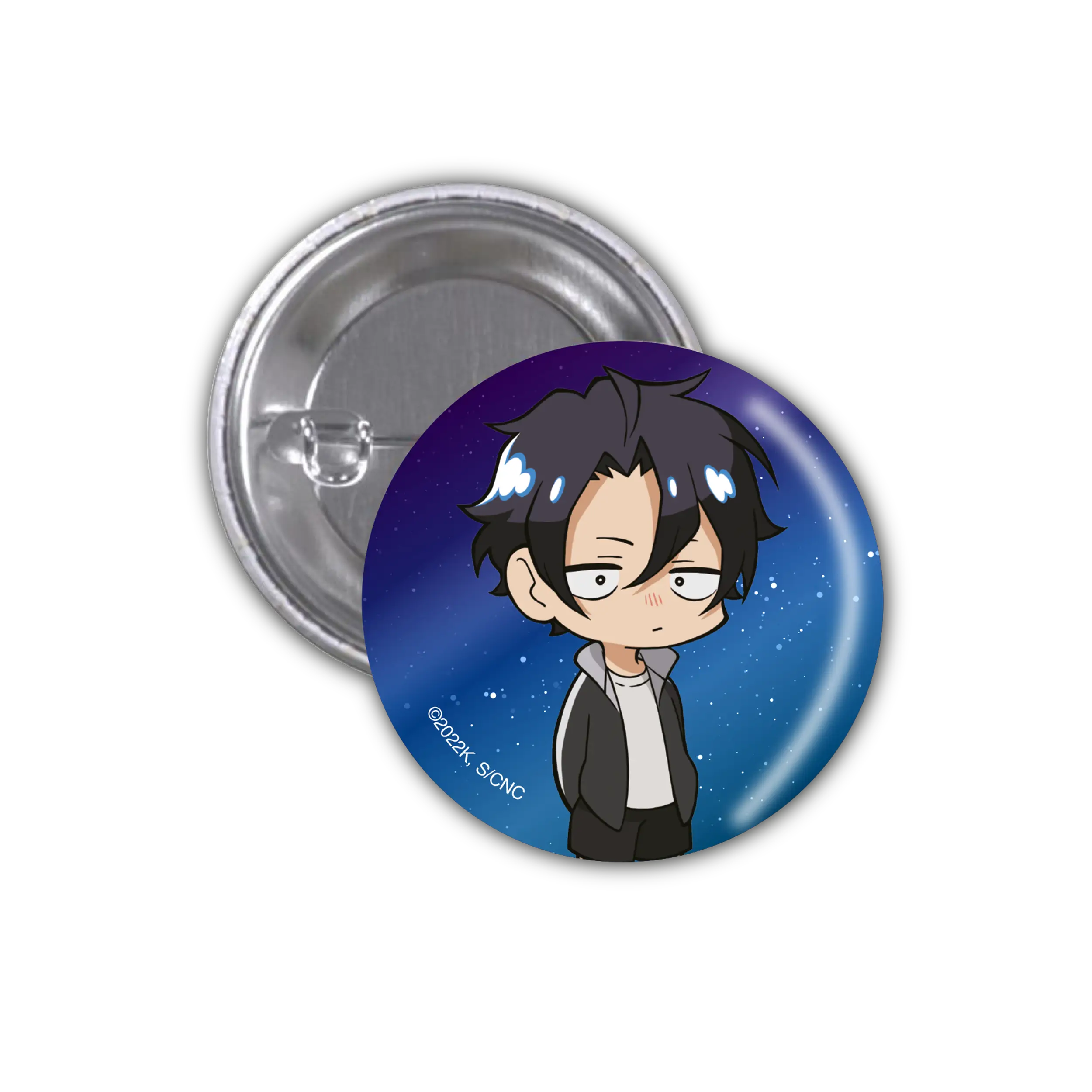 Call of the Night - Button - Chibi  Ko (glow in the dark effect)