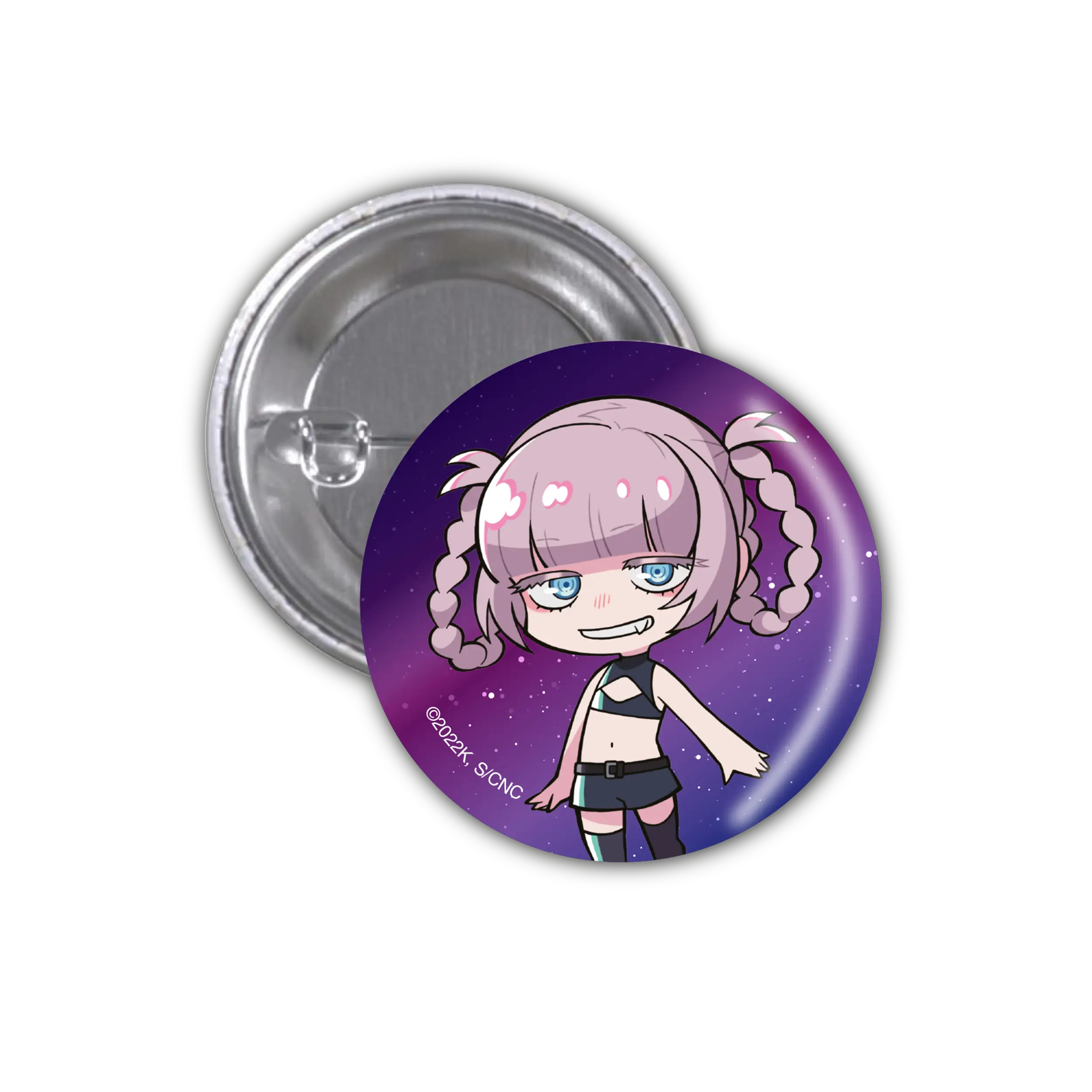 Call of the Night - Button - Chibi Nazuna Ver. B (glow in the dark effect)