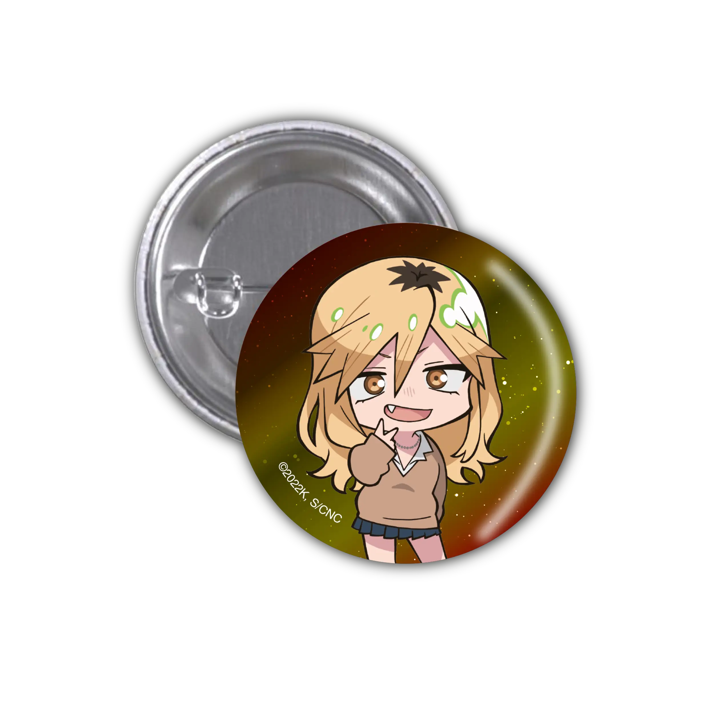 Call of the Night - Button - Chibi Seri (glow in the dark effect)