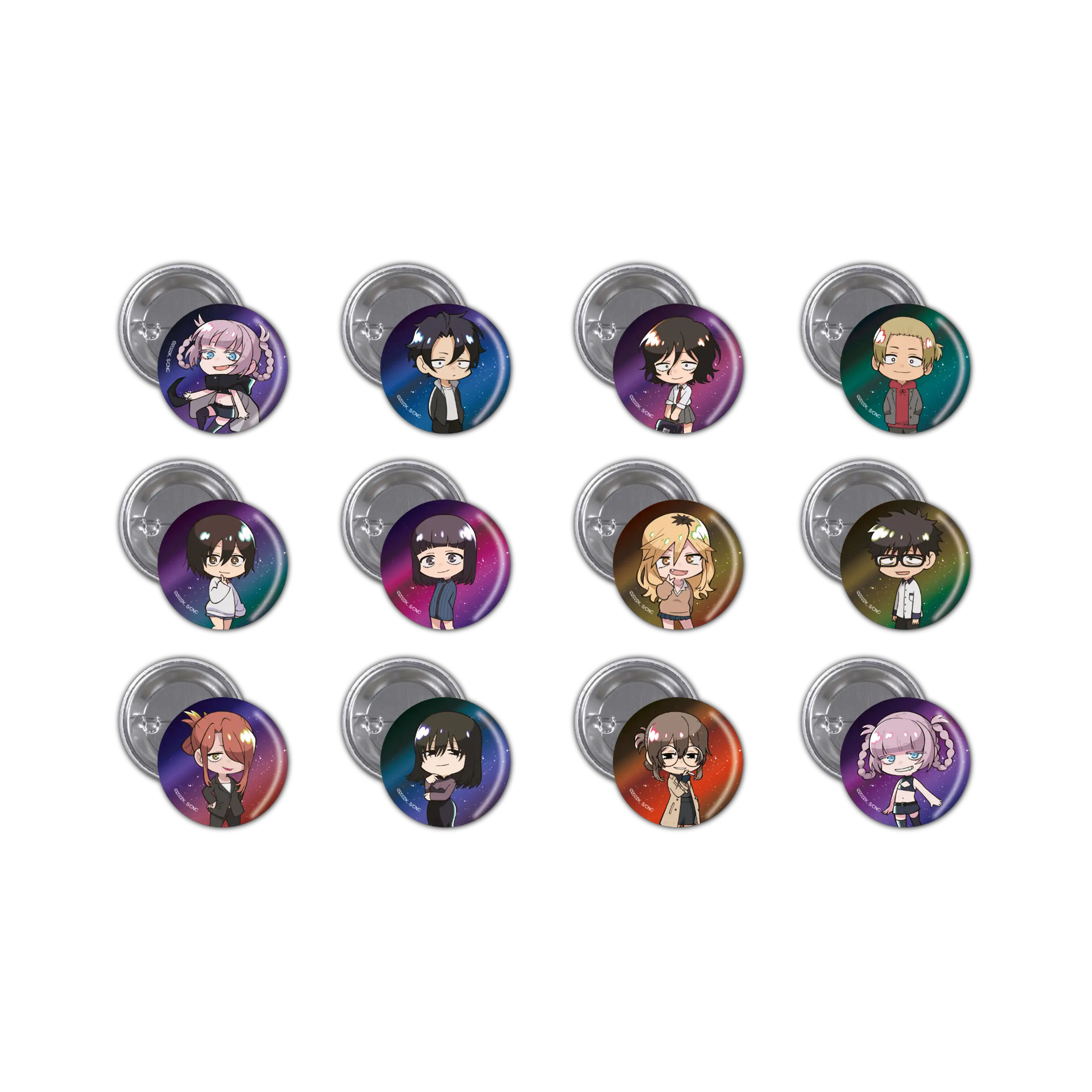 Call of the Night - Button - Chibi Seri (glow in the dark effect)
