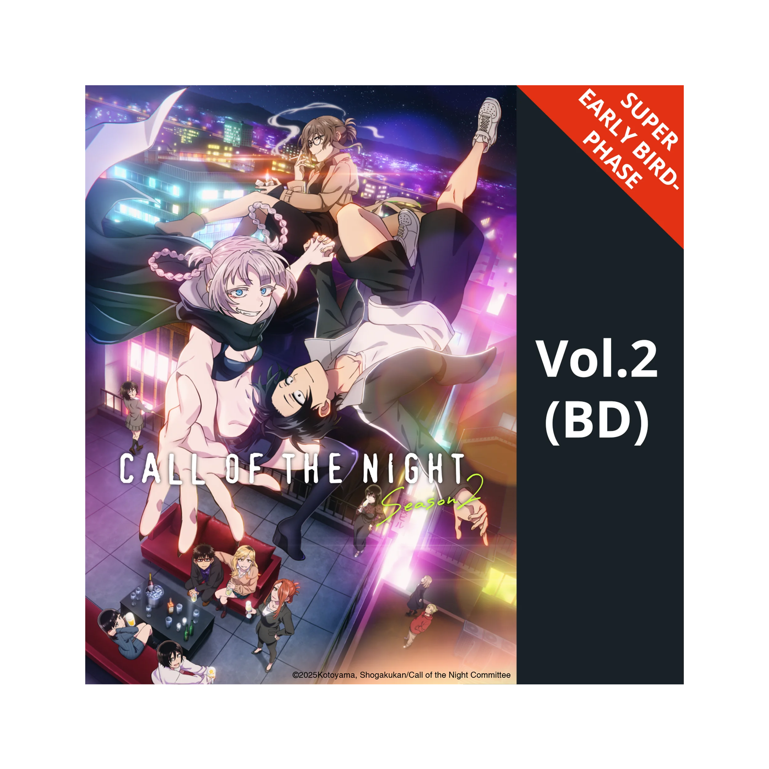 Anime Blu-ray 2023 Call of the Night Season 2 Vol 2 Super Early Bird