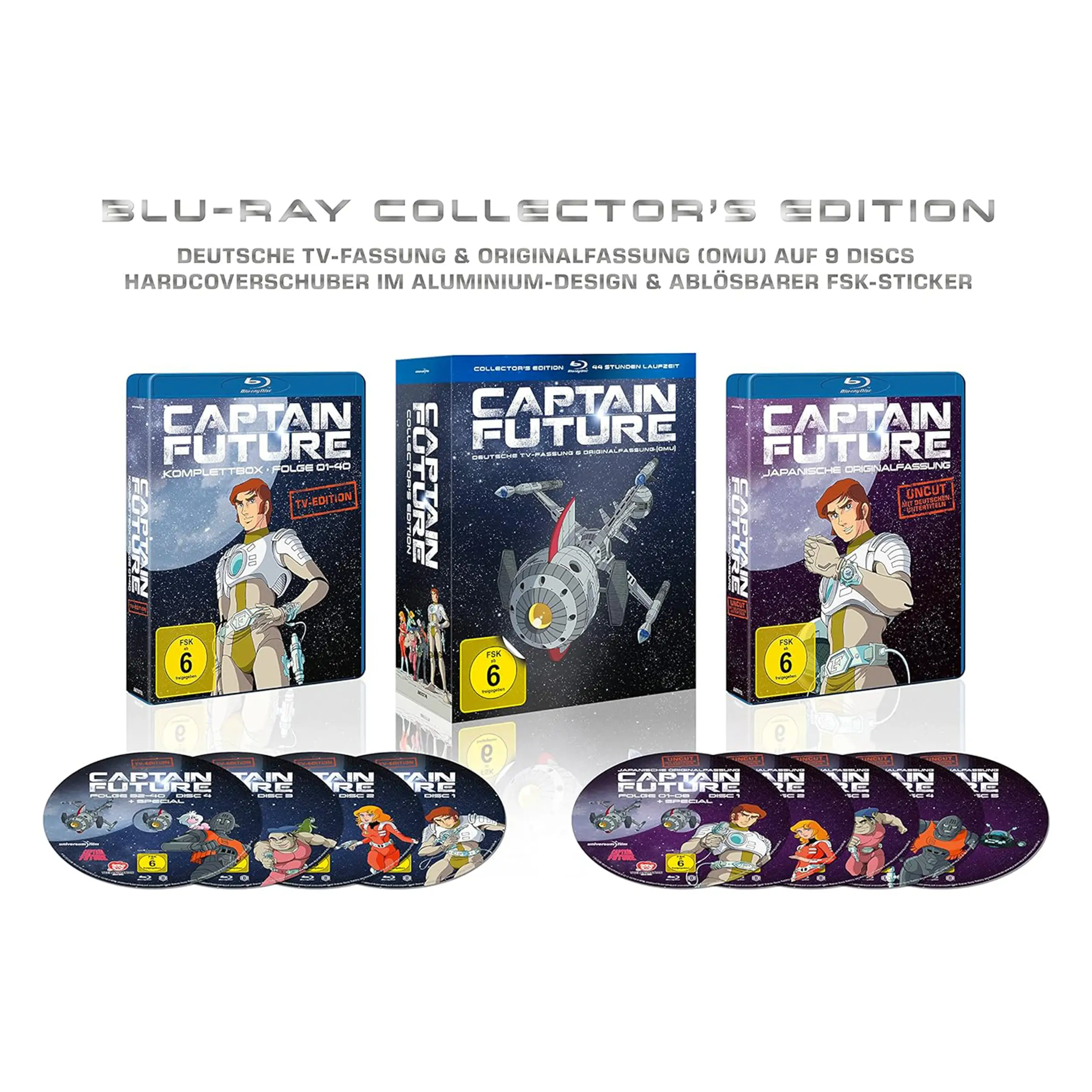 Captain Future - Komplettbox - Special Edition (Blu-ray)