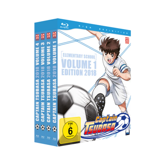 Captain Tsubasa 2018 - Gesamtausgabe - Bundle - Vol. 1-4 (Blu-ray)