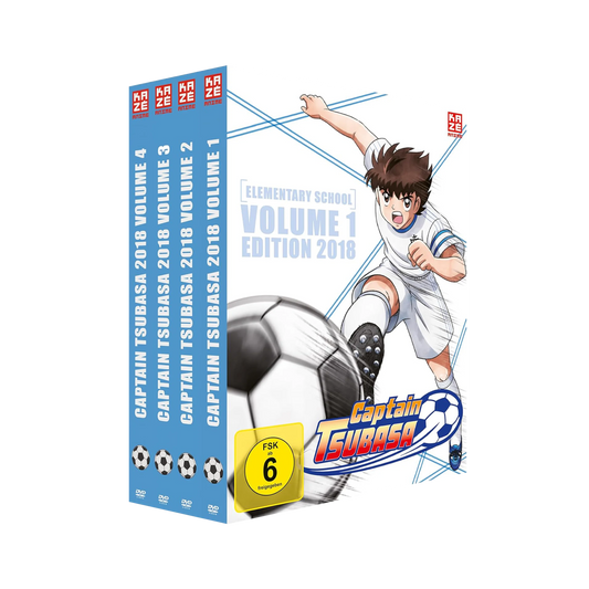 Captain Tsubasa 2018 - Gesamtausgabe - Bundle - Vol.1-4 (DVD)