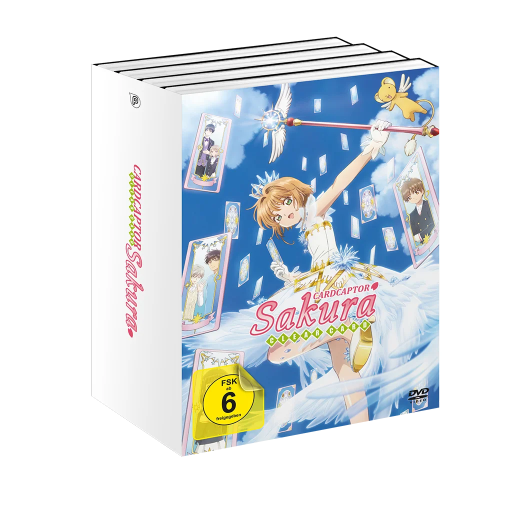Cardcaptor Sakura: Clear Card - Komplett-Set - Vol.1-4 (DVD)