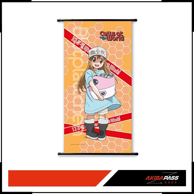 Cells at Work! - Wandbanner Blutplättchen