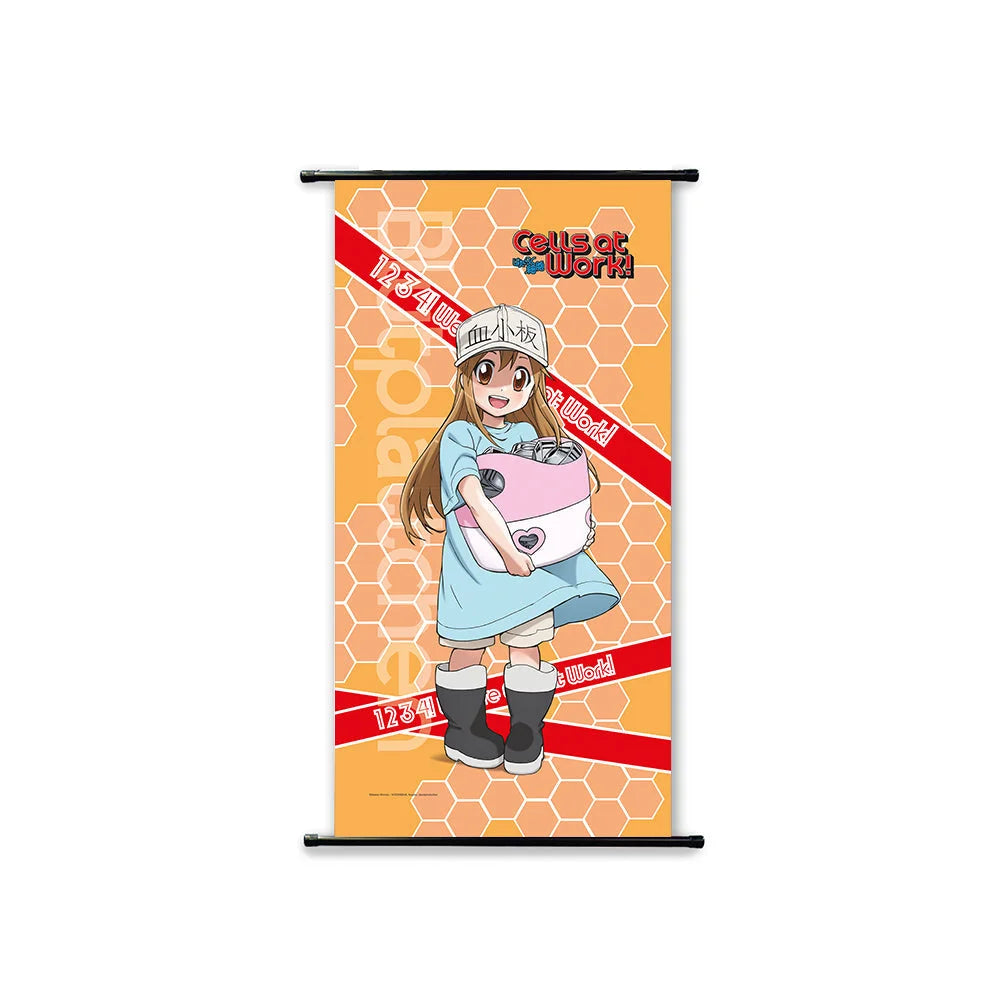 Cells at Work! - Wandbanner Blutplättchen