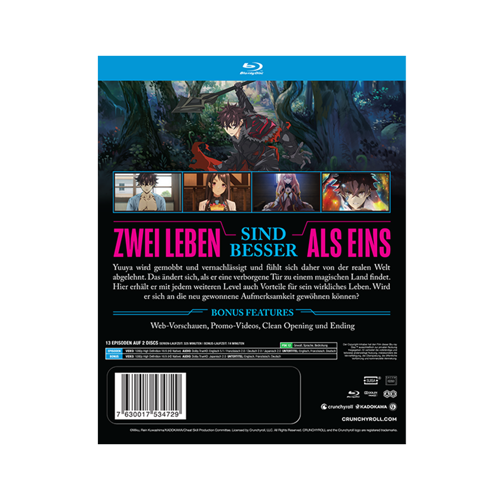 I Got a Cheat Skill in Another World and Became Unrivaled in The Real World, Too - Gesamtausgabe (Blu-ray)