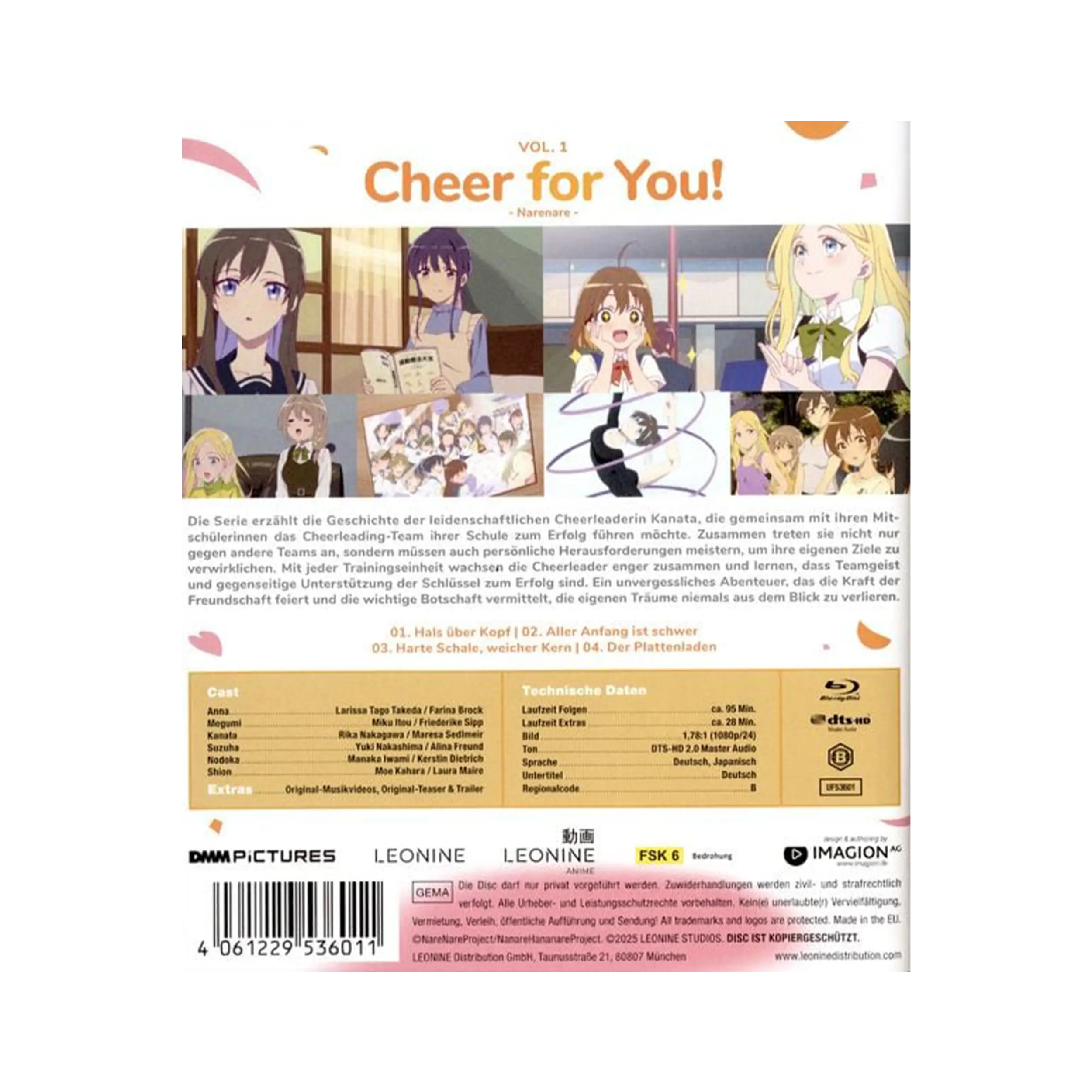 Cheer for You! - Vol. 1 (Blu-ray)