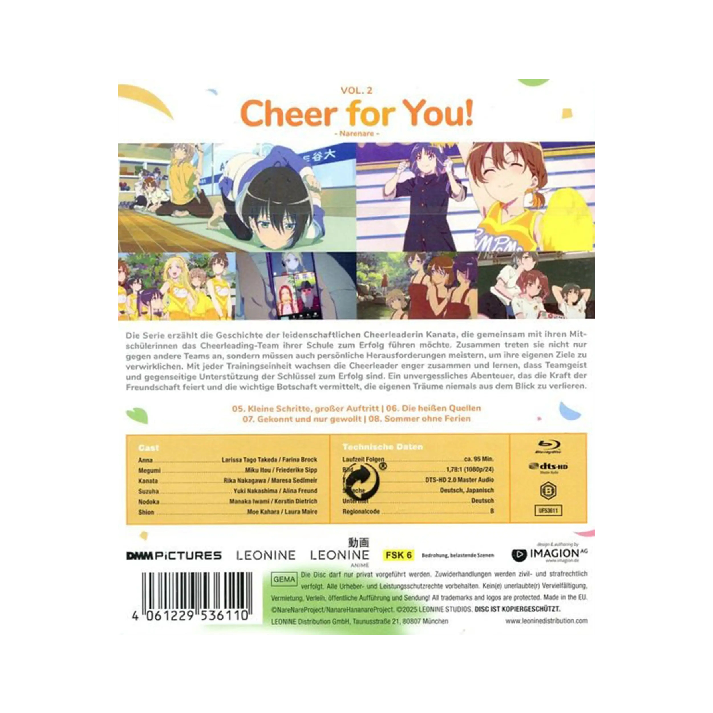 Cheer for You! - Vol. 2 (Blu-ray)