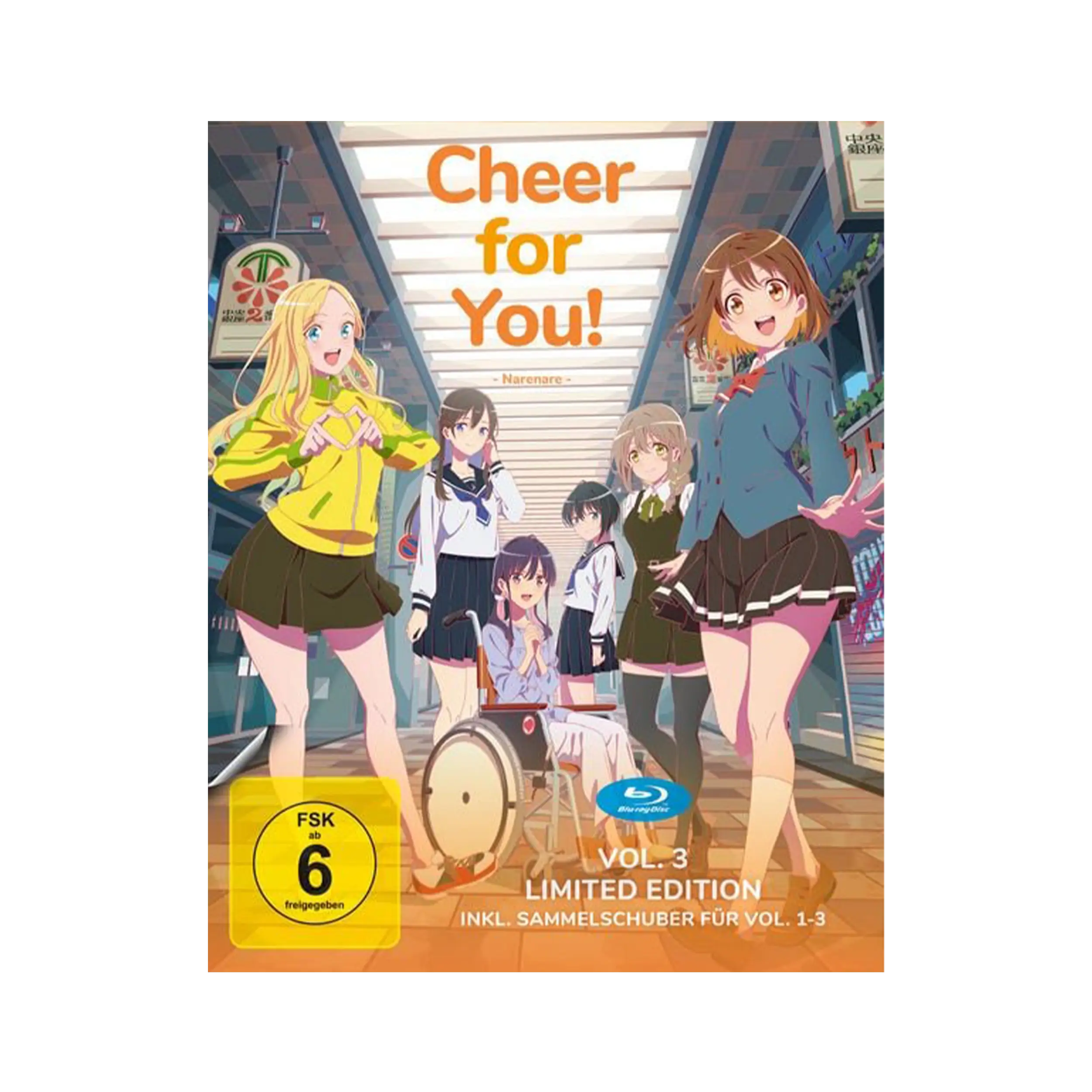 Cheer for You! - Vol. 3 inkl. Sammelschuber (Blu-ray)